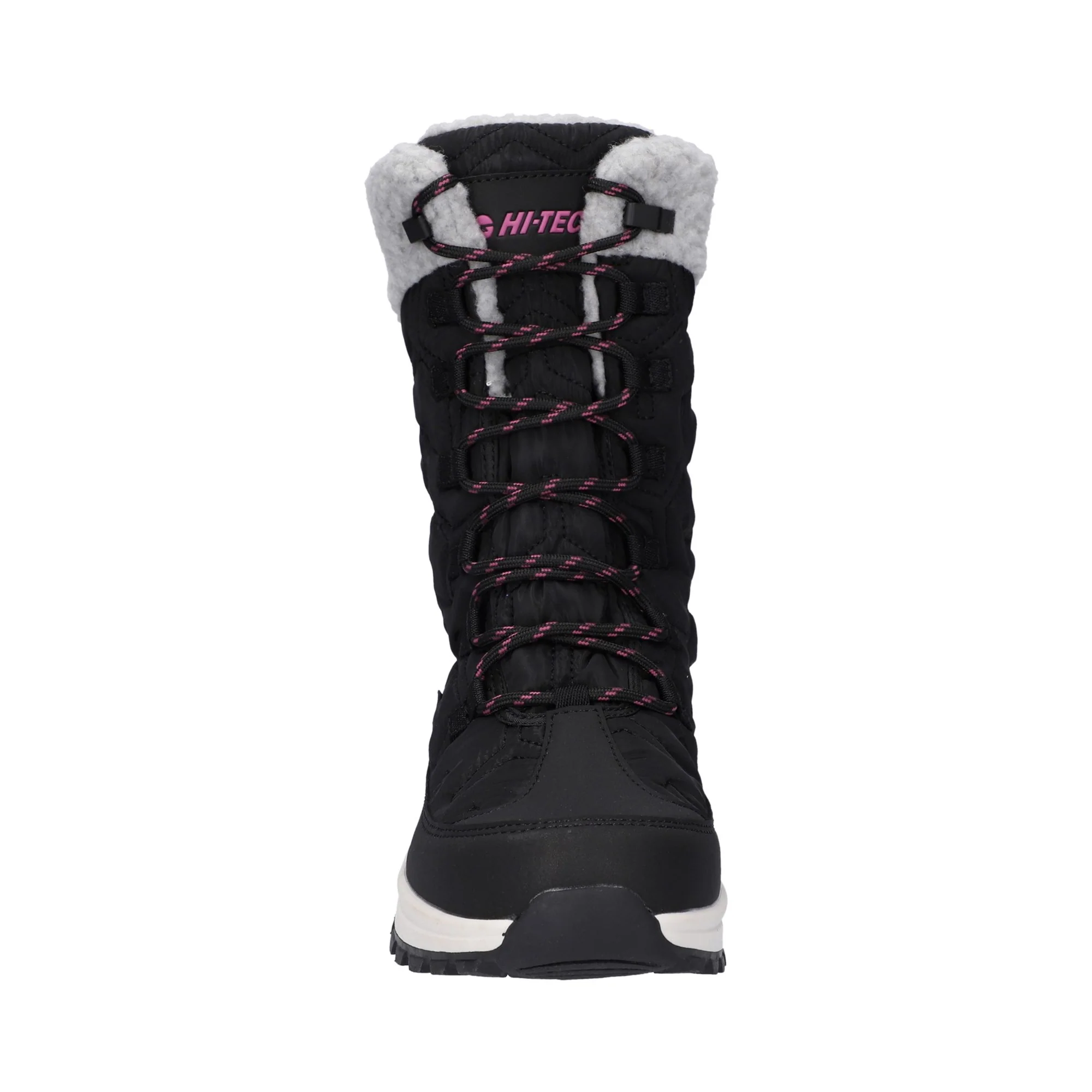 Hi-Tec Sophia Womens Boot - Jet Black/Festival Fuchsia - Image 3
