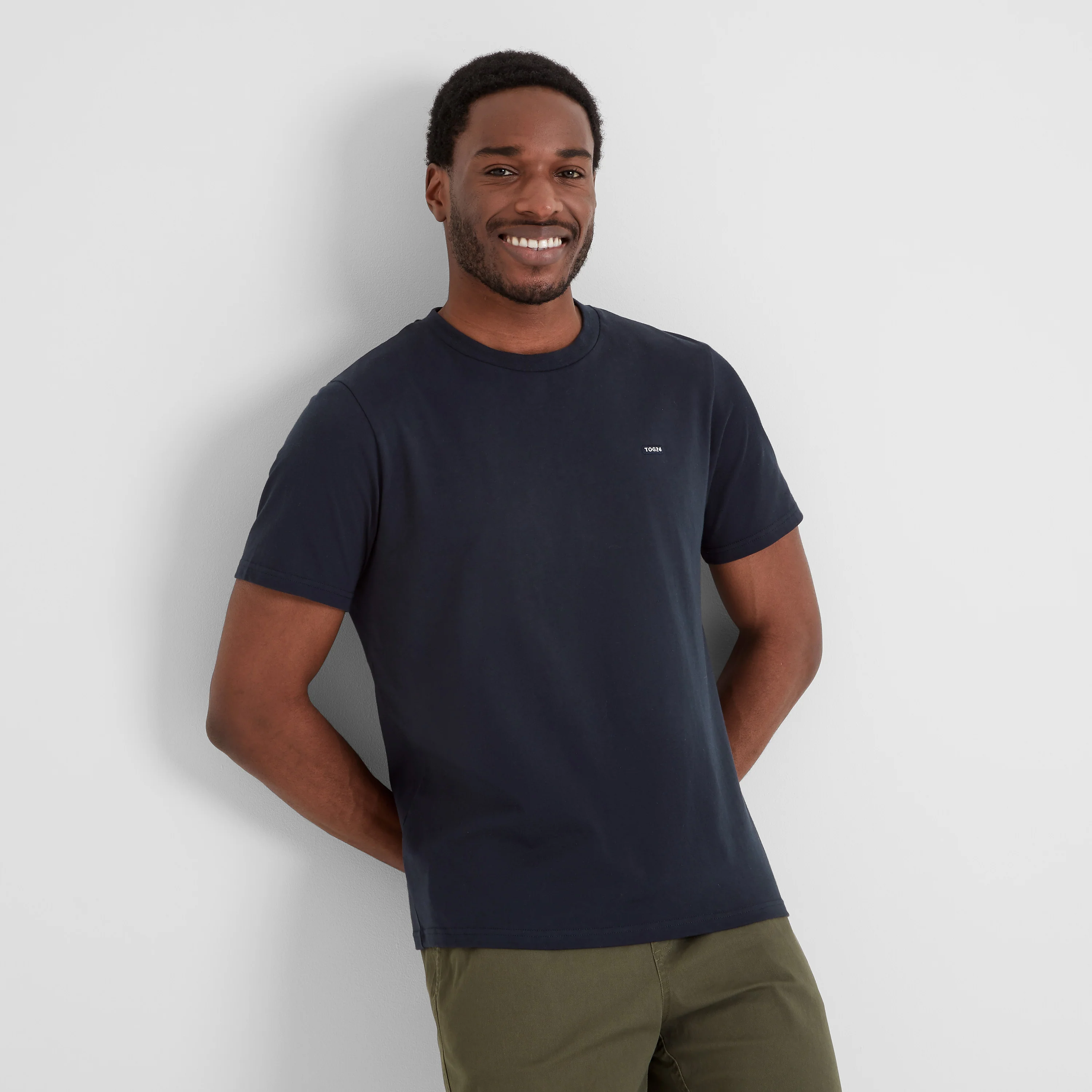 Howard Mens 100% Cotton Supersoft T-Shirt - Dark Indigo - Image 3