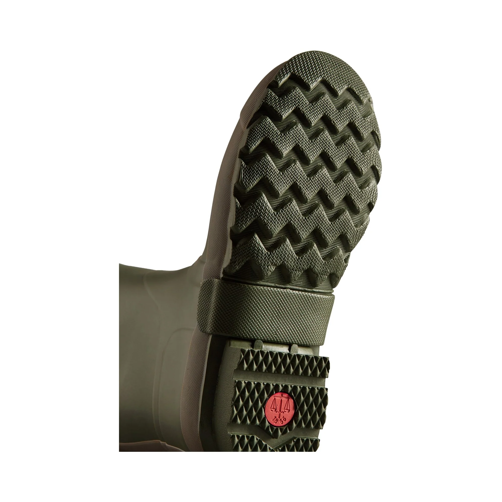 Hunter Gardener Mens Boot - Dark Olive/Clay - Image 3