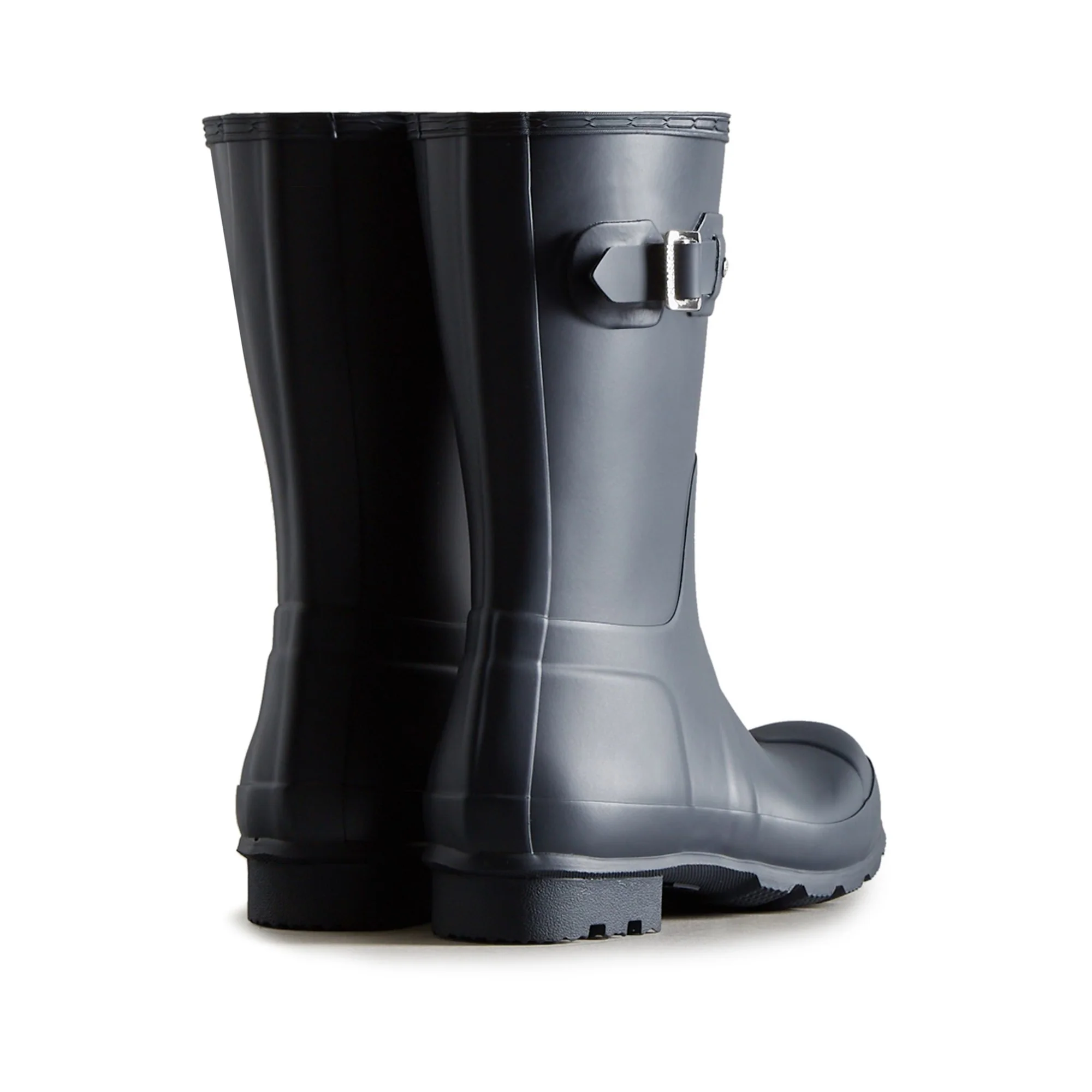 Hunter Original Short Mens Wellington Boots - Navy - Image 2