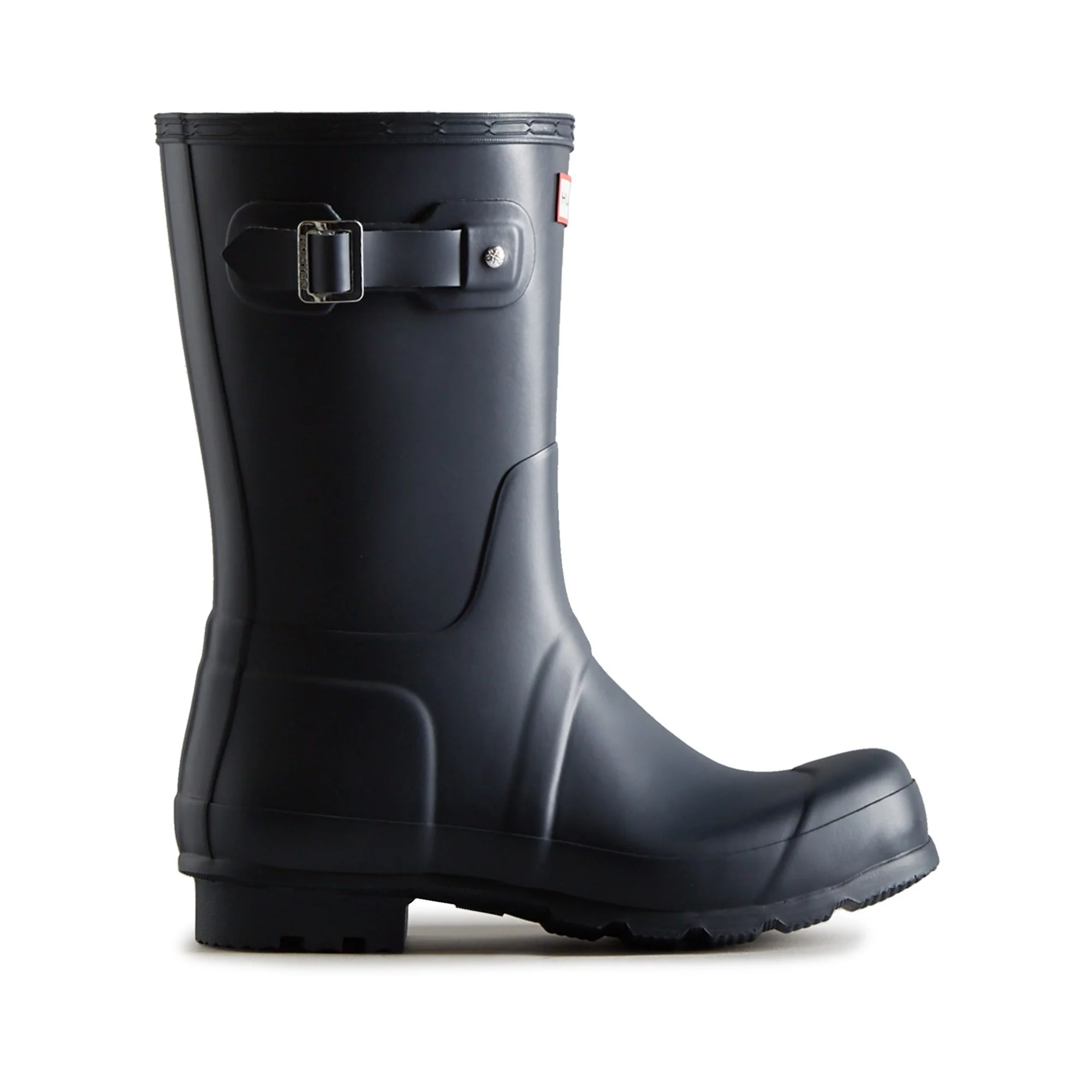 Hunter Original Short Mens Wellington Boots - Navy - Image 4