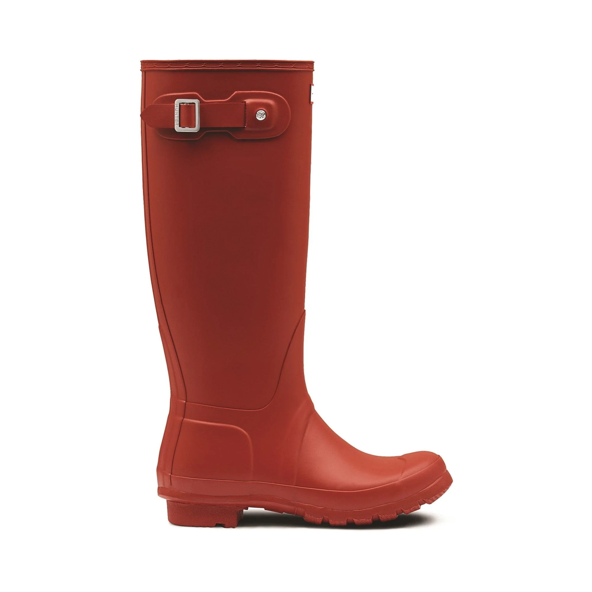 Hunter Original Tall Womens Wellington Boots - Military Red - Image 4