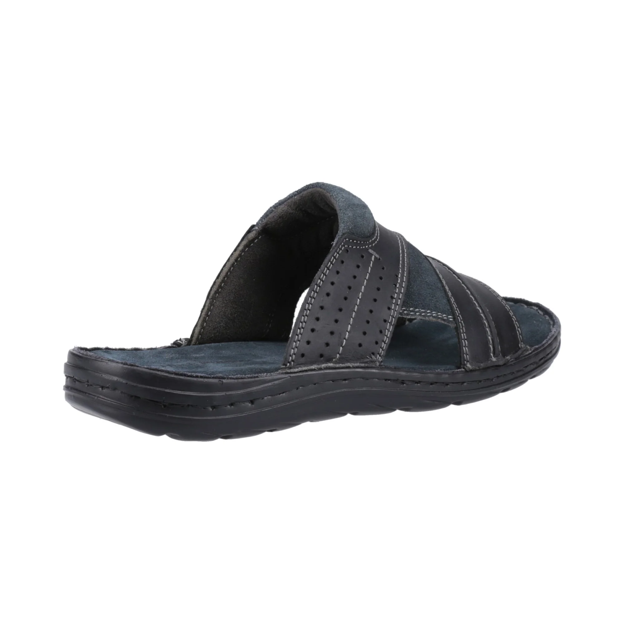 Hush Puppies Archer Mens Mule Sandal - Black - Image 2