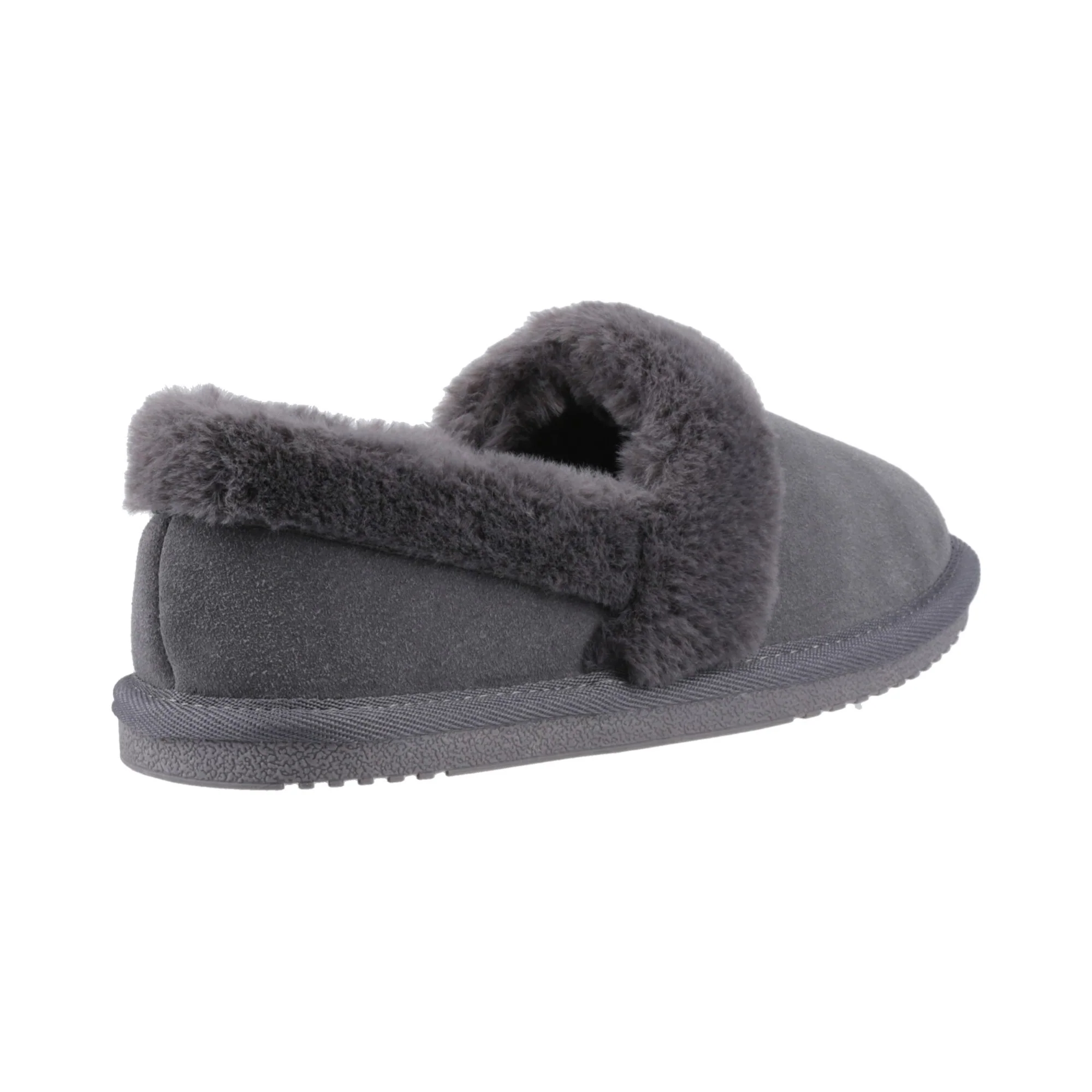 Hush Puppies Ariel Womens Slipper - Grey - Image 2