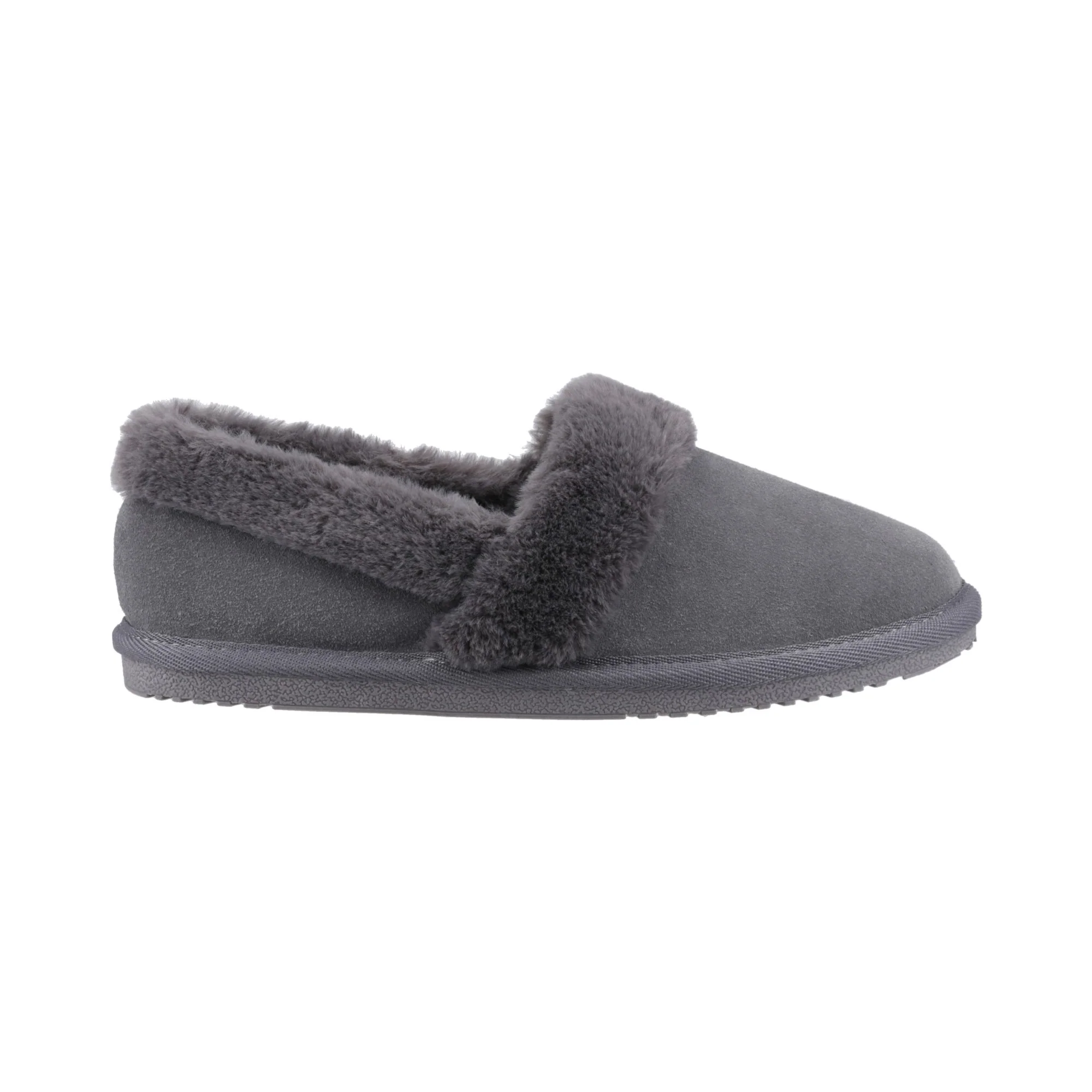 Hush Puppies Ariel Womens Slipper - Grey - Image 4