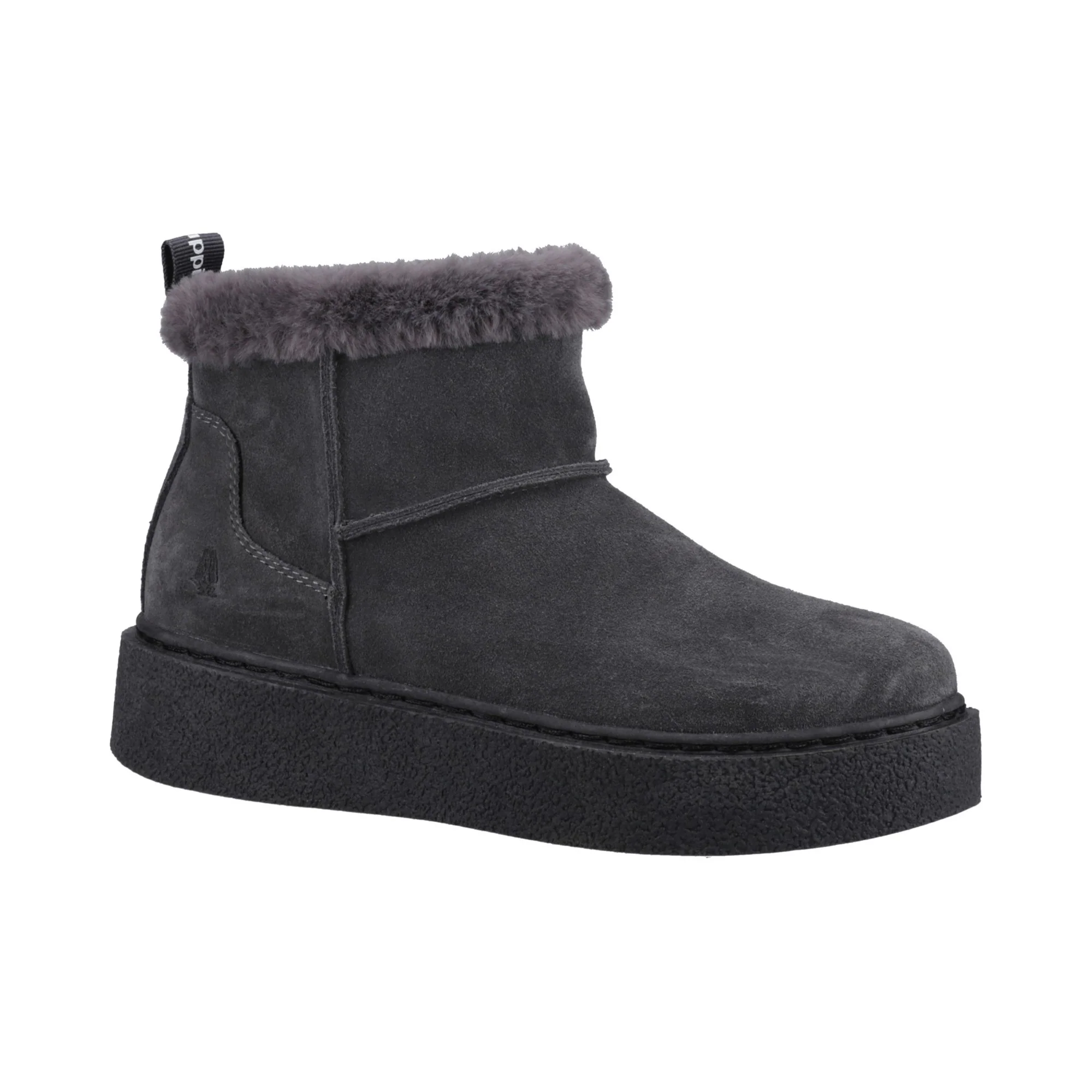 Hush Puppies Becca Ankle Boots Womens - Charcoal