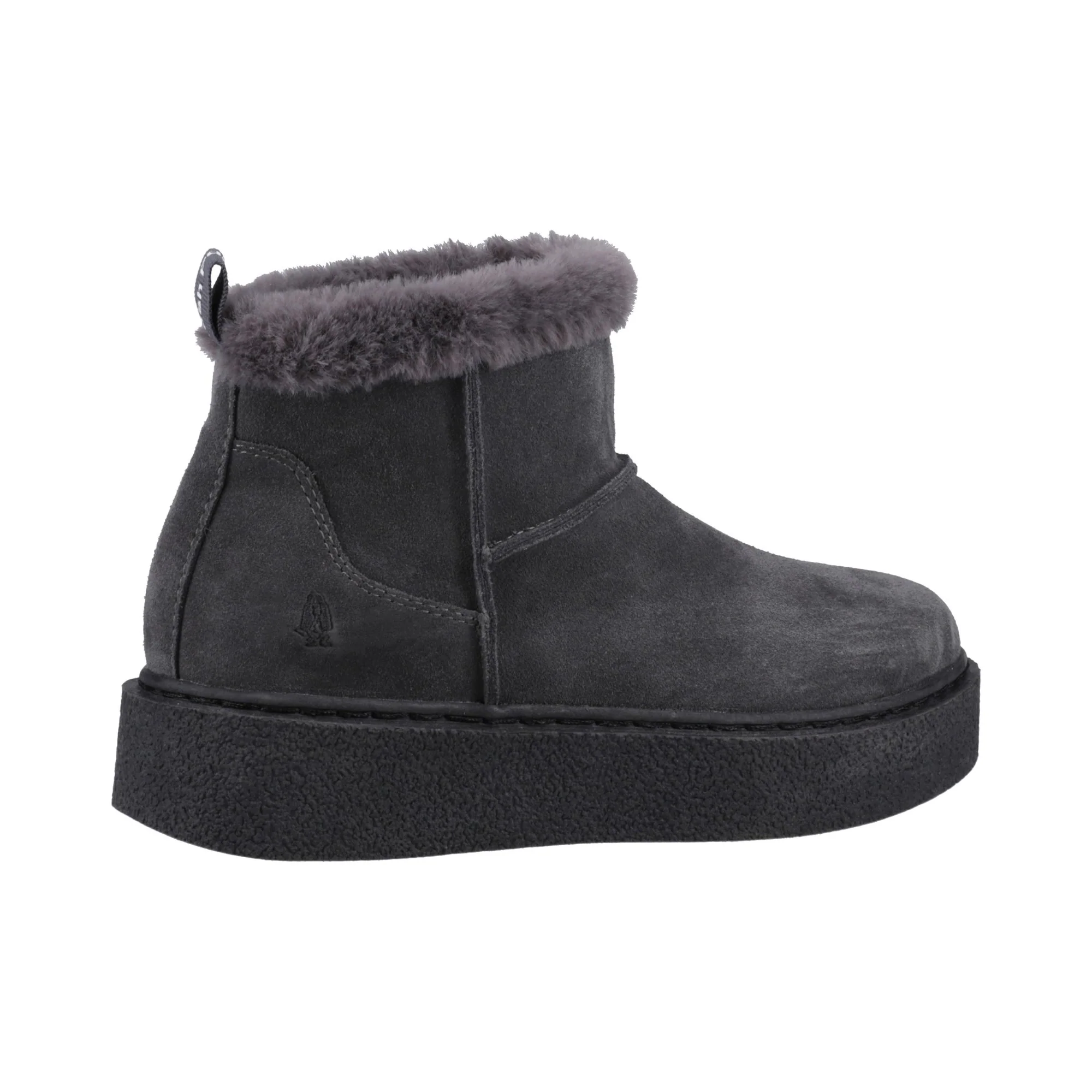 Hush Puppies Becca Ankle Boots Womens - Charcoal - Image 2