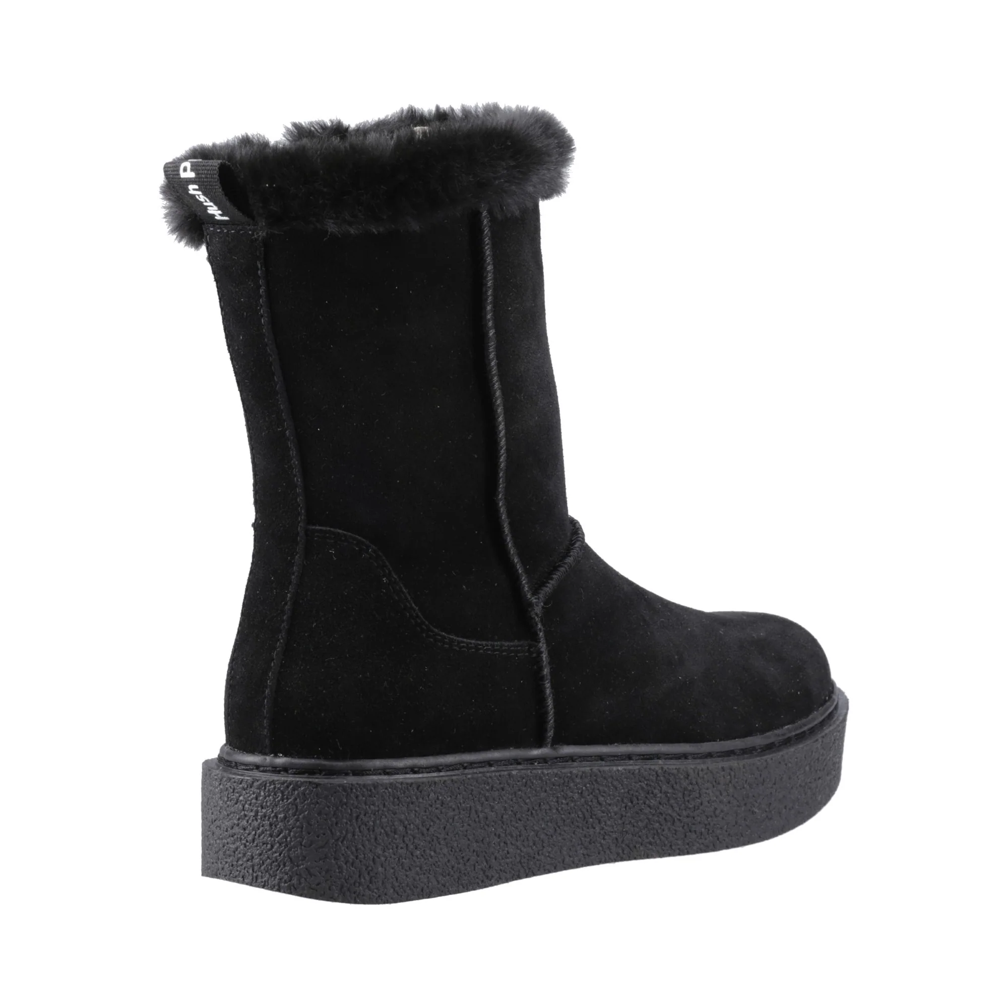 Hush Puppies Becca Mid Boot Womens - Black - Image 2