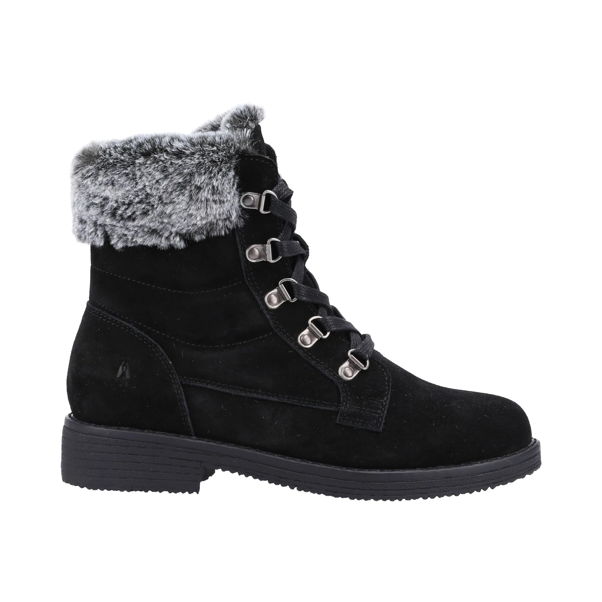 Hush Puppies Florence Mid Womens Boot - Black - Image 4