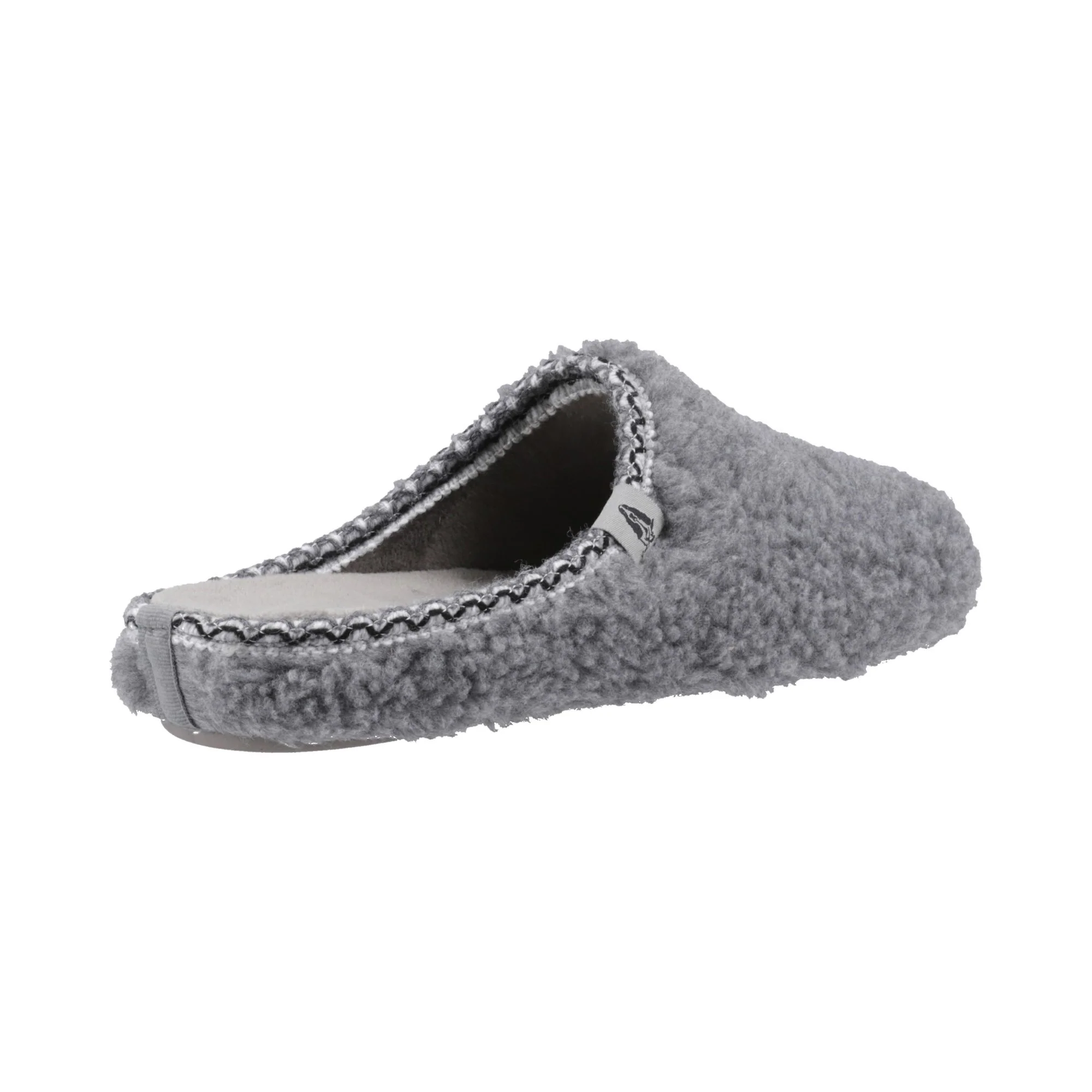 Hush Puppies Good Slipper Teddy Mule Womens - Grey - Image 2