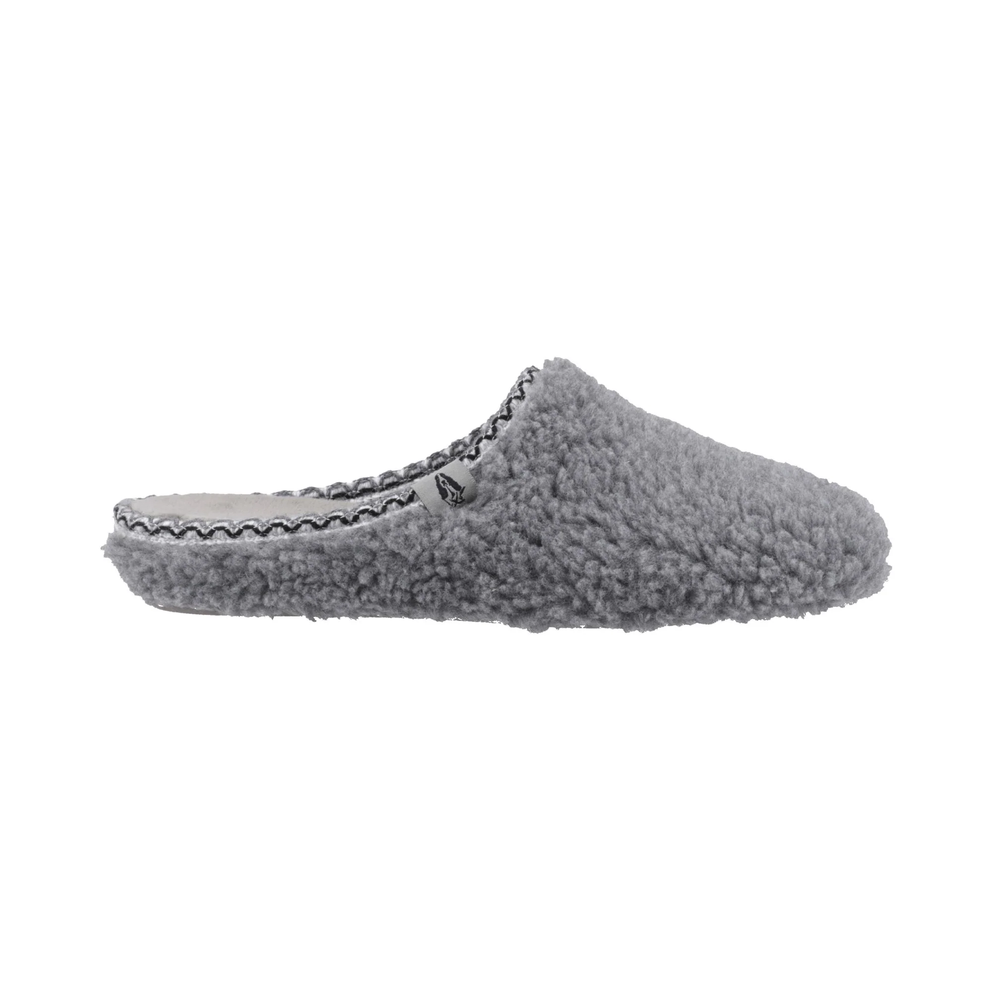 Hush Puppies Good Slipper Teddy Mule Womens - Grey - Image 4