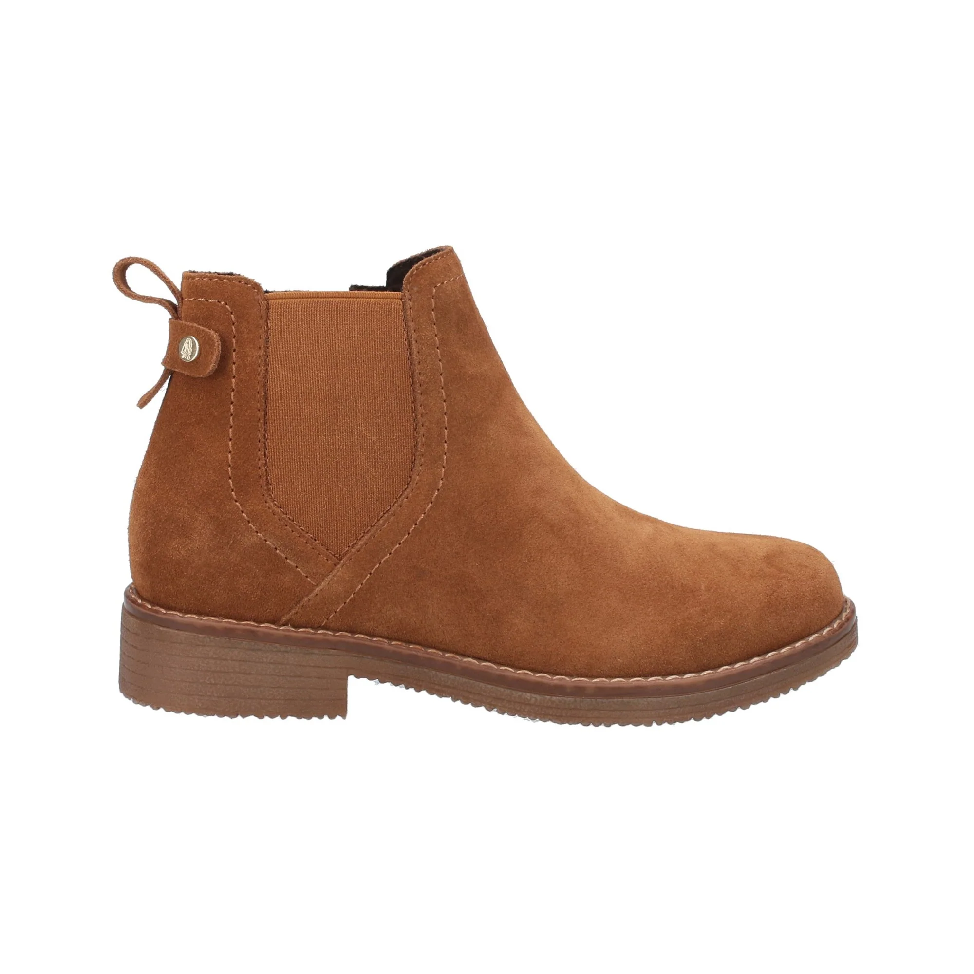 Hush Puppies Maddy Ladies Ankle Boots Womens - Tan - Image 4