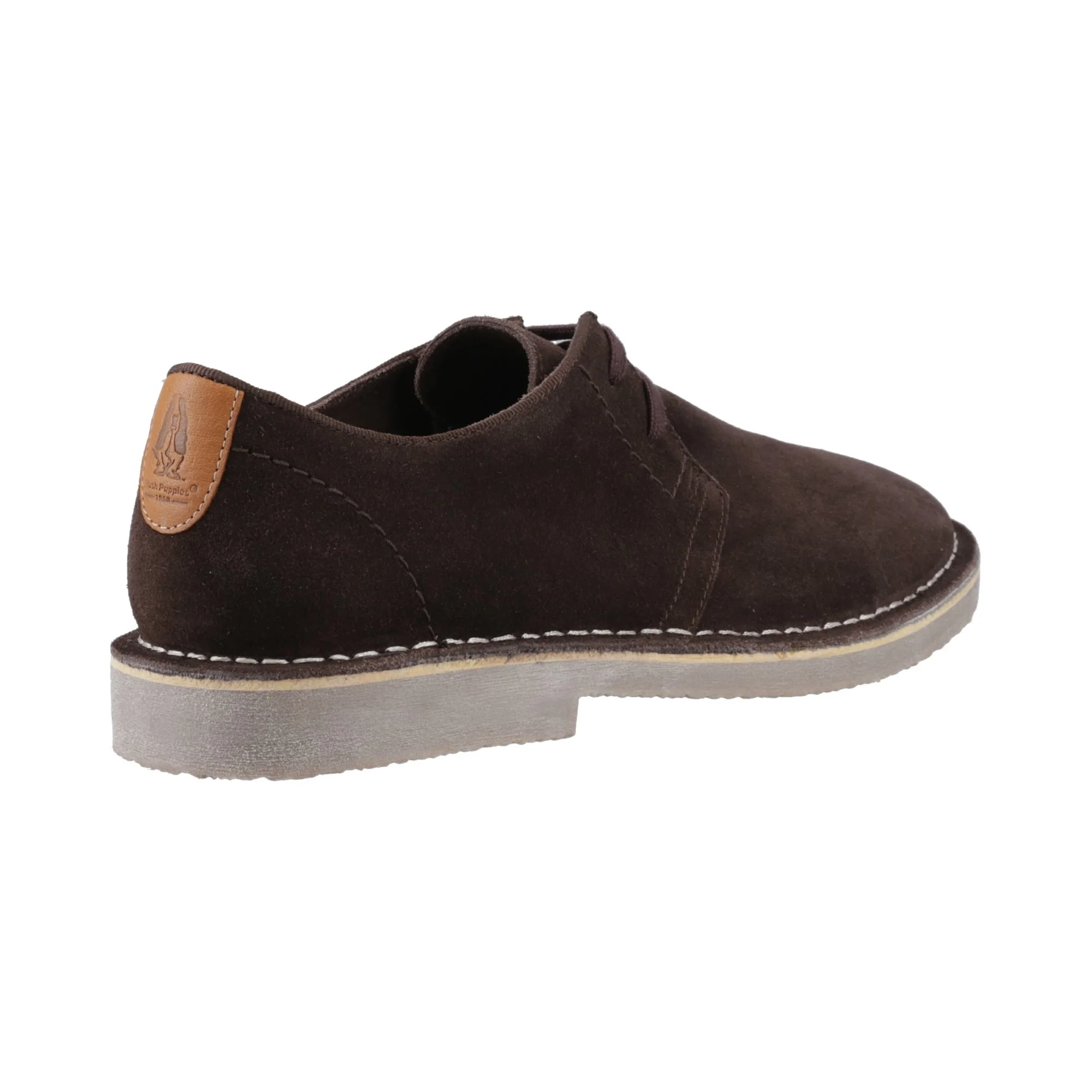 Hush Puppies Scout Mens Shoe - Chocolate - Image 2
