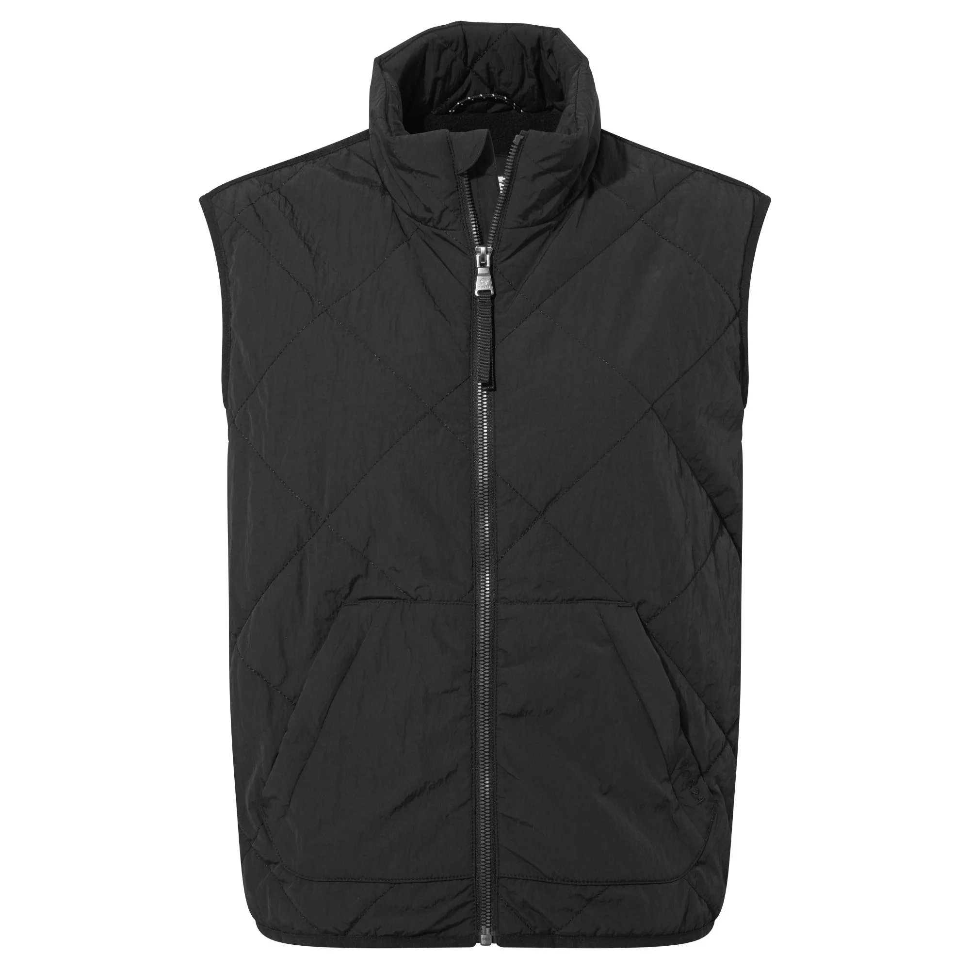 Juni Womens Relaxed Fit Shower Resistant Insulated Gilet - Black - Image 7