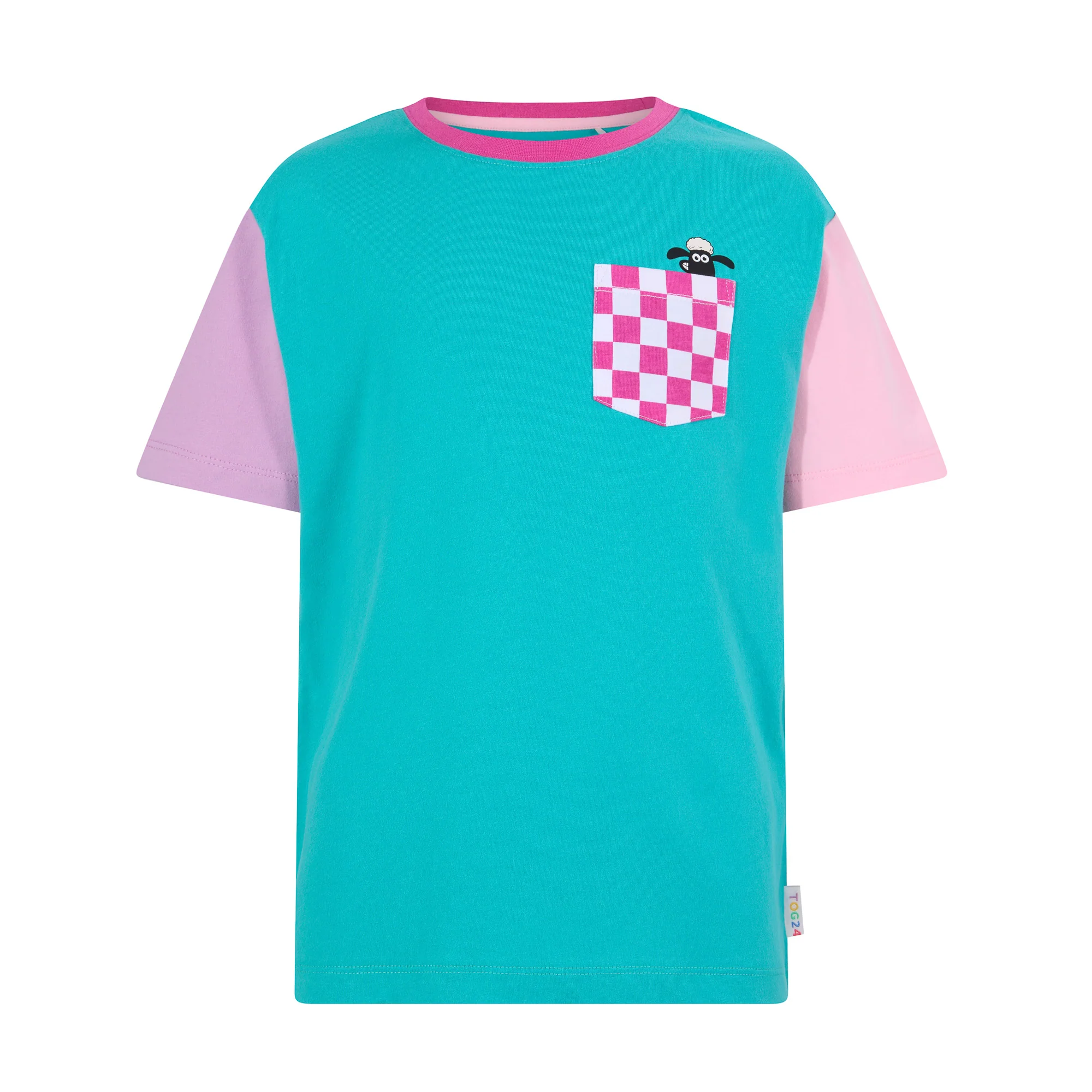 Ladoum Kids Shaun the Sheep T-Shirt - Spearmint Green - Image 8
