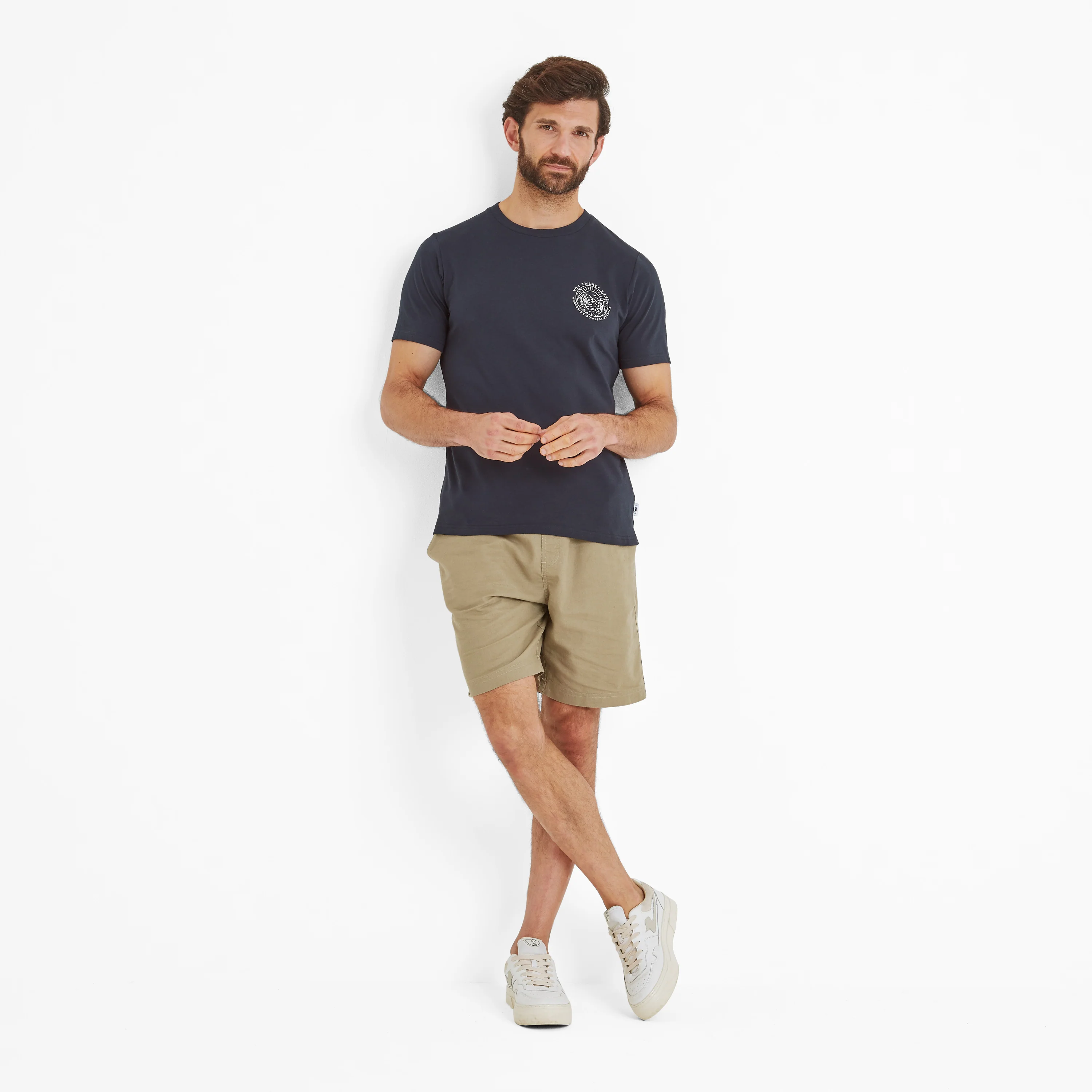 Lakes Mens 100% Cotton Supersoft T-Shirt - Dark Indigo