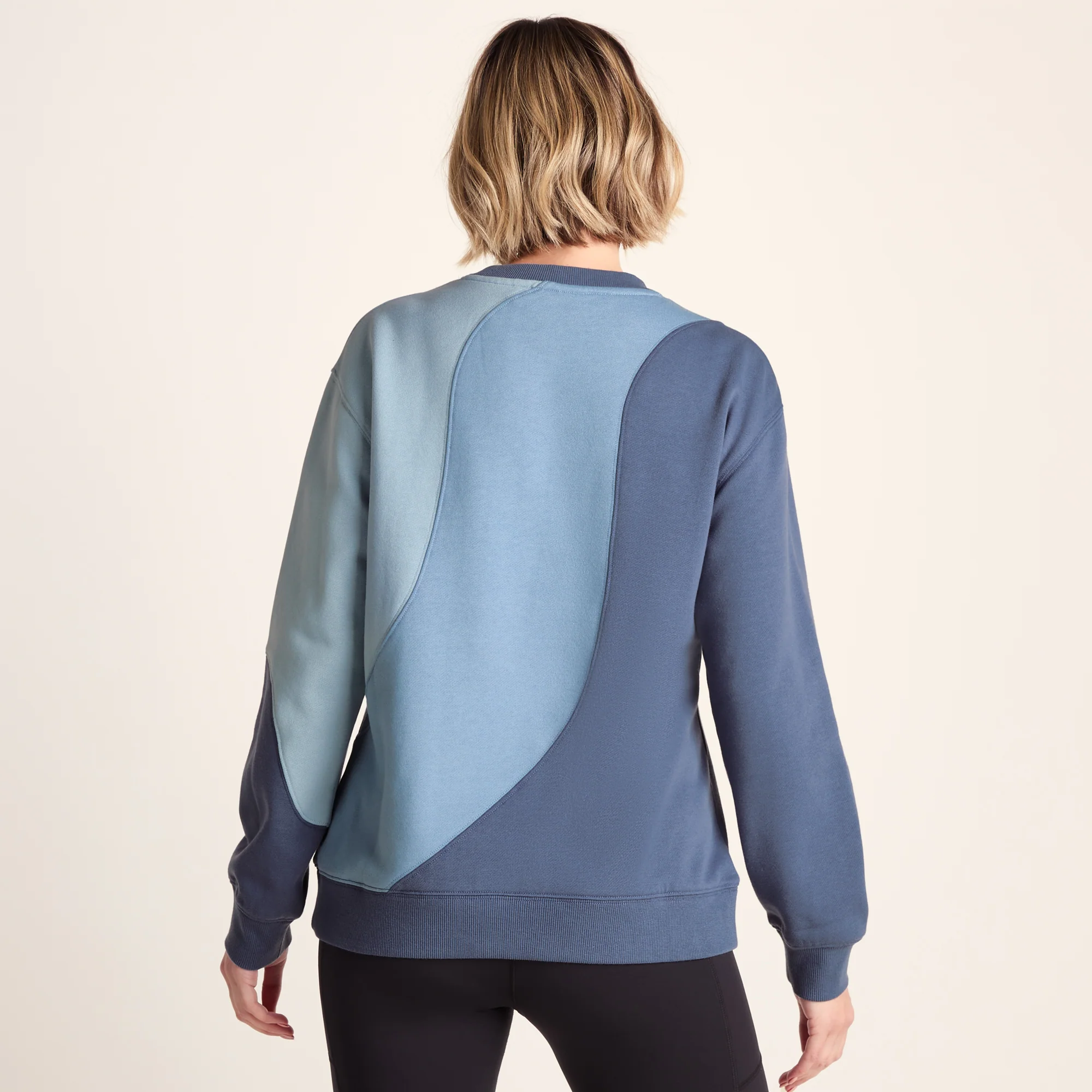 Lawla Womens Oversized Supersoft Sweat - Smokey Blue - Image 3