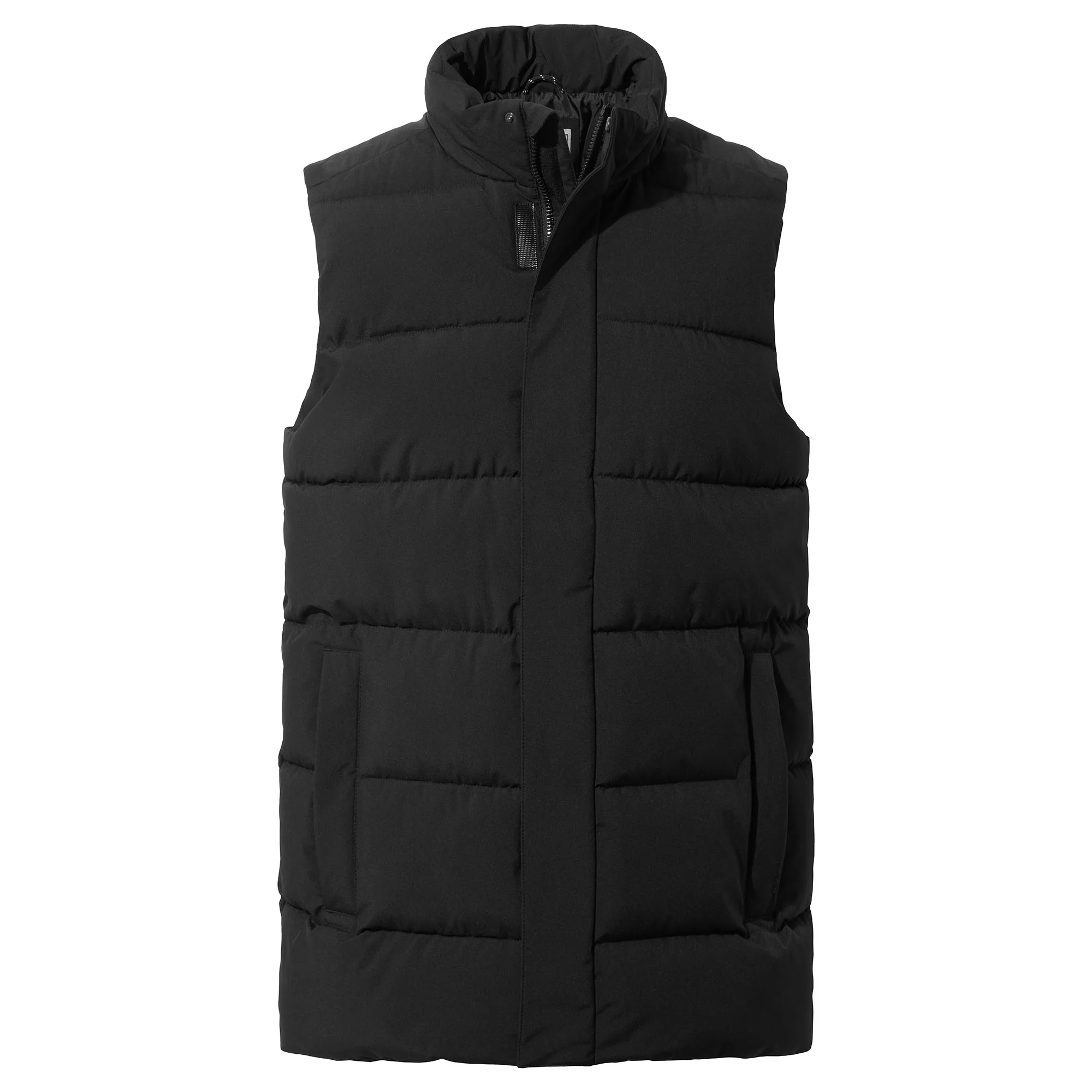 Leighton Mens Shower Resistant Insulated Gilet - Black - Image 8