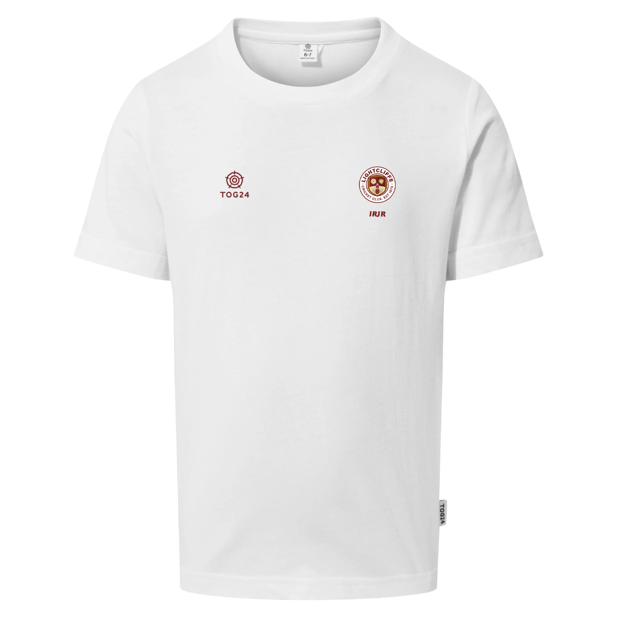 Lightcliffe CC Kids - Longley T-Shirt Optic White - Image 2