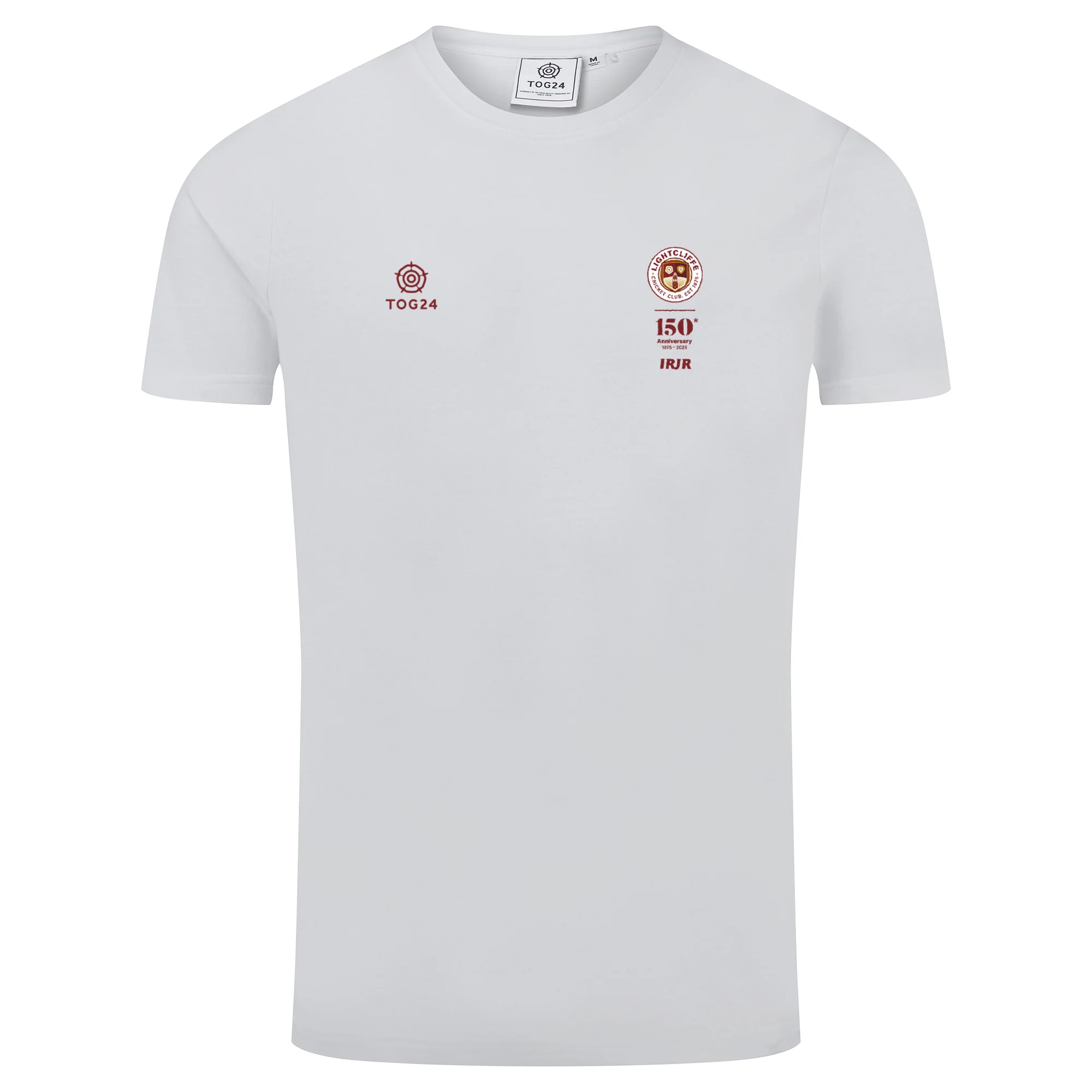 Lightcliffe CC Mens - Longley T-Shirt Optic White