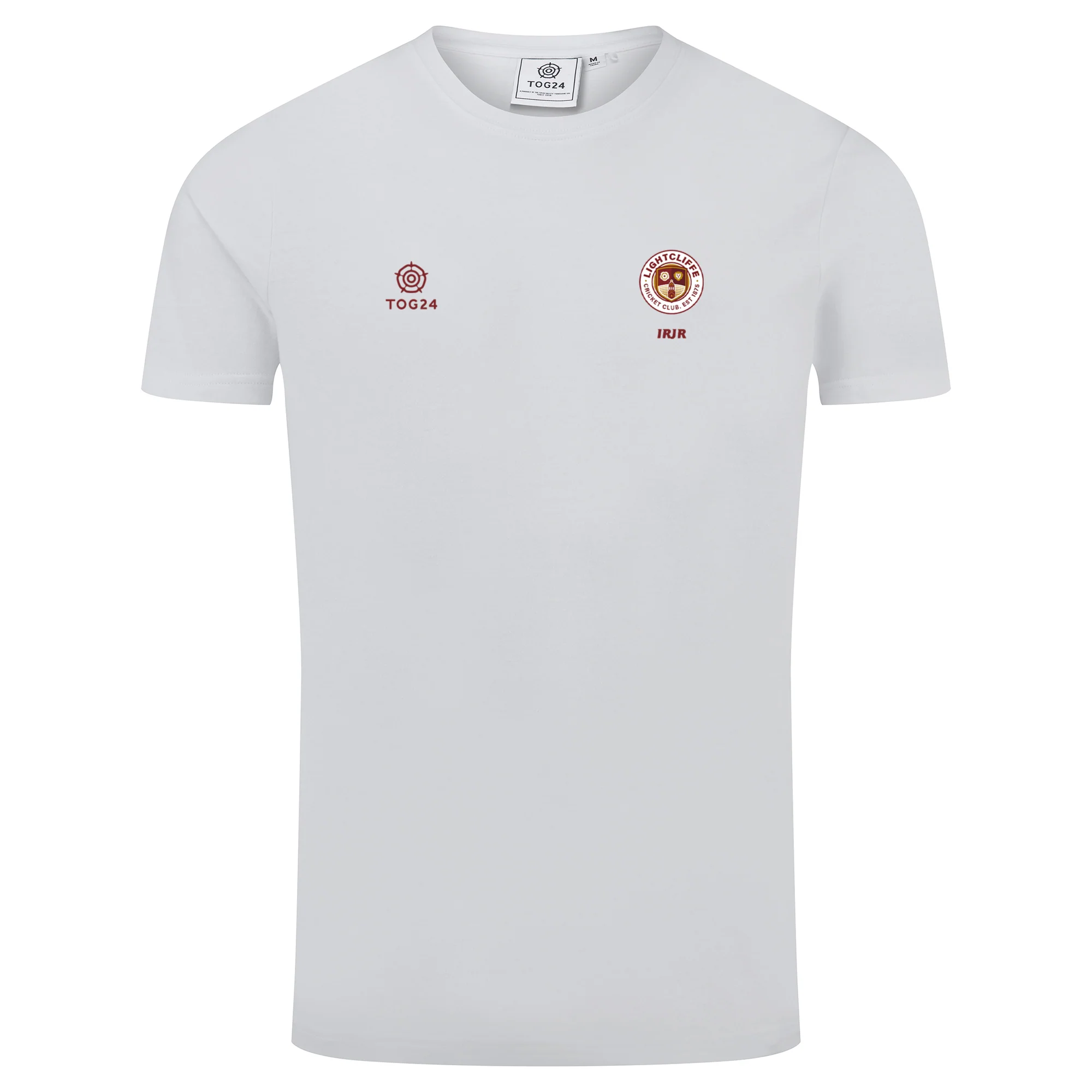 Lightcliffe CC Mens - Longley T-Shirt Optic White - Image 2