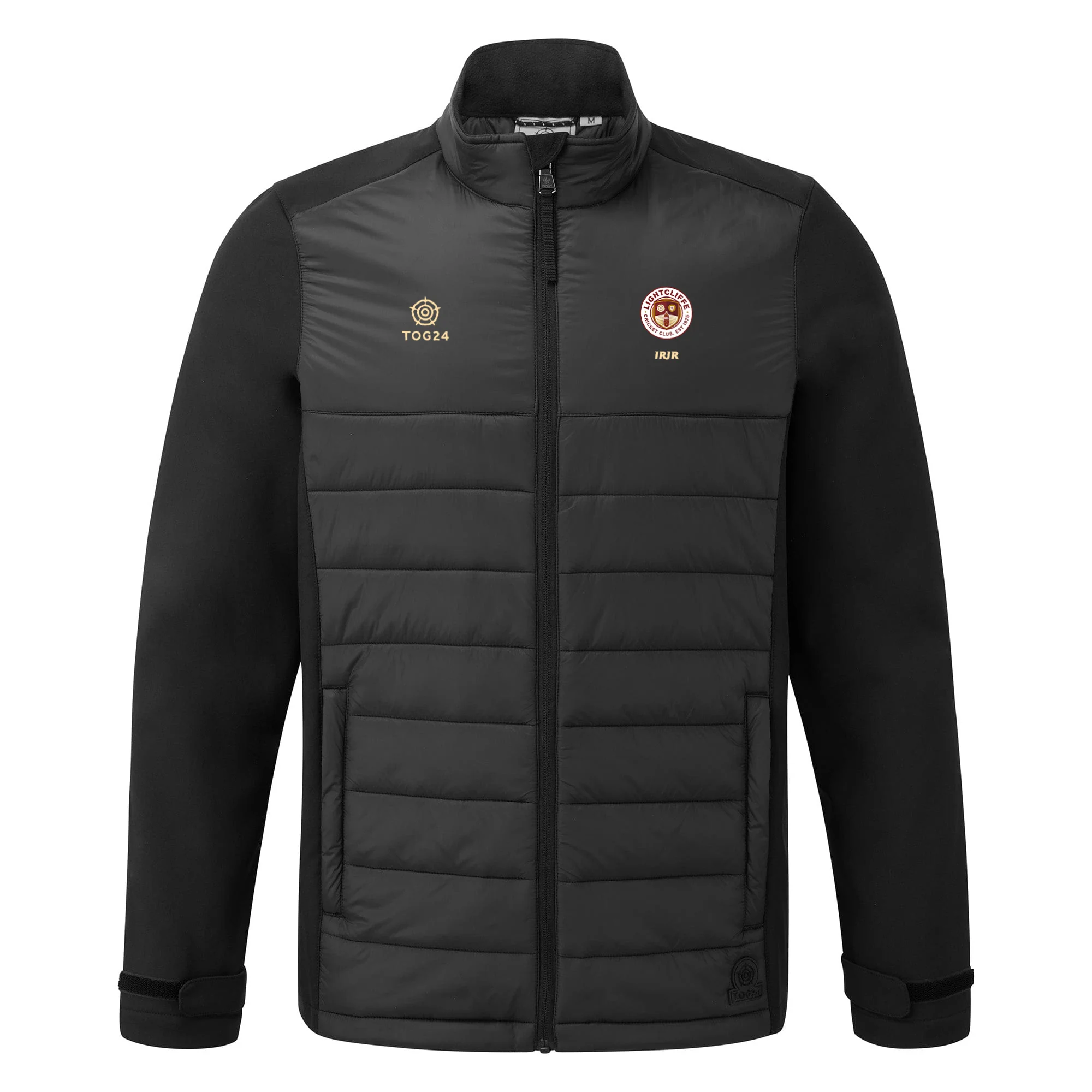 Lightcliffe CC Mens - Oakham Insulated Jacket Black - Image 2