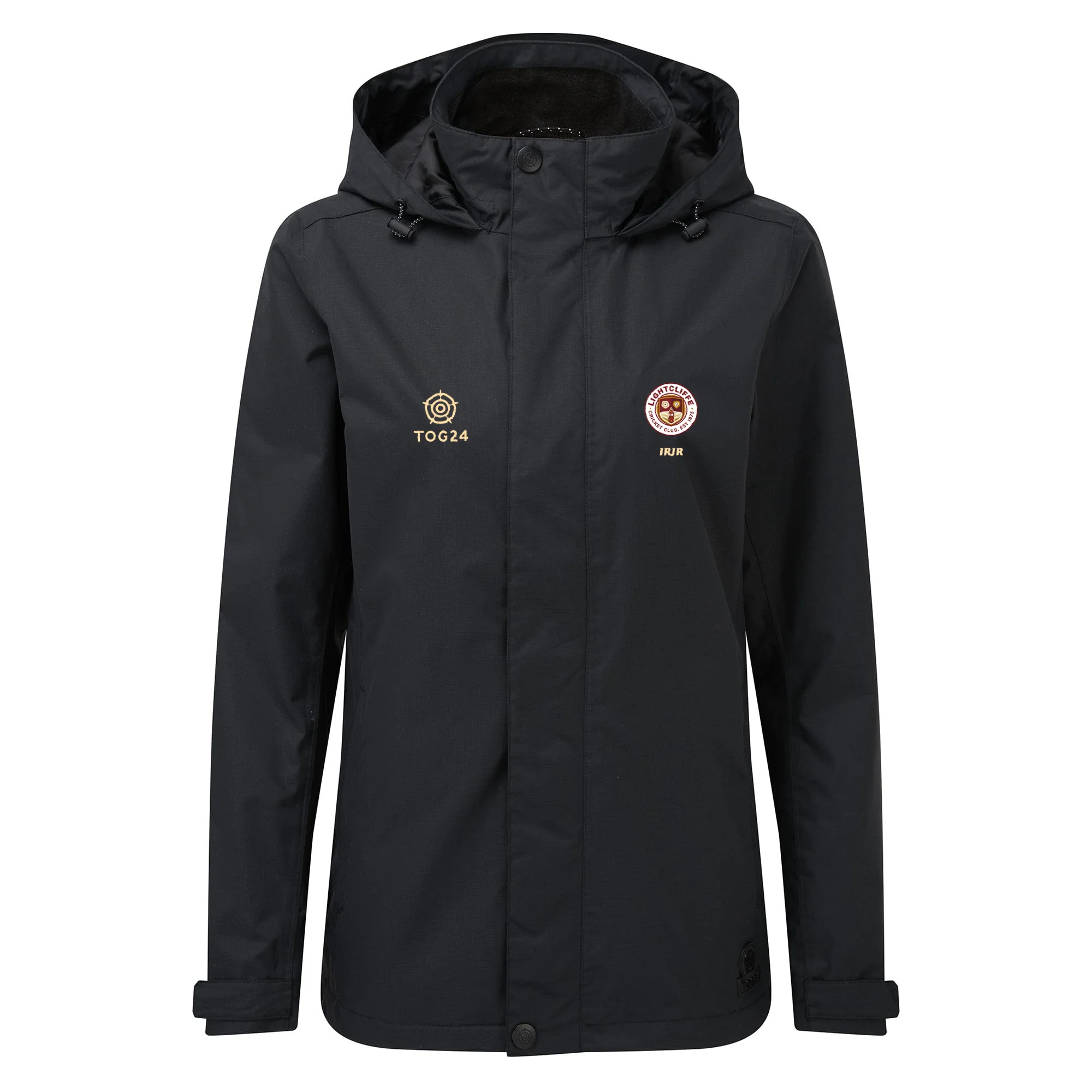 Lightcliffe CC Womens - Airton Waterproof Jacket Black - Image 2
