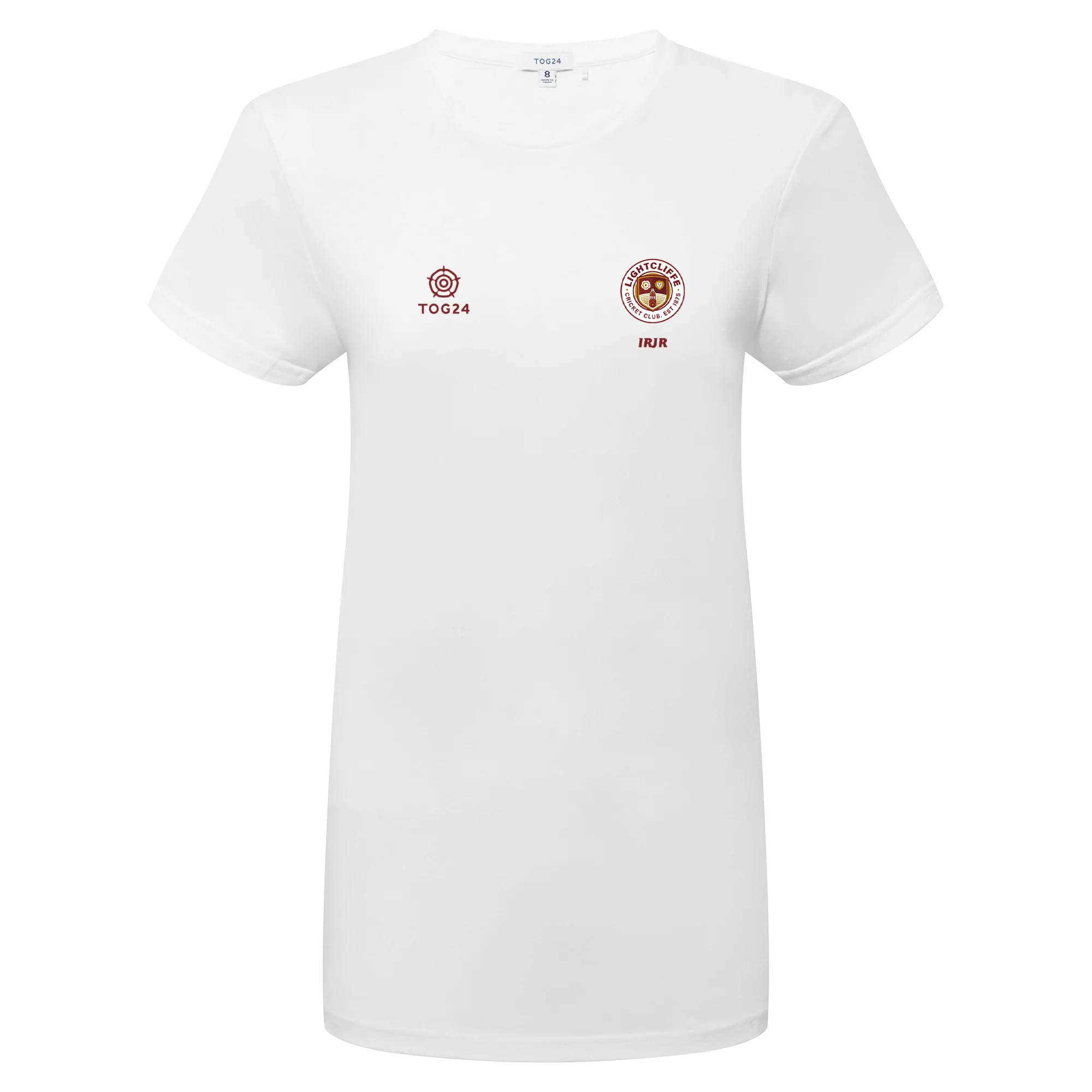 Lightcliffe CC Womens - Longley T-Shirt Optic White - Image 2