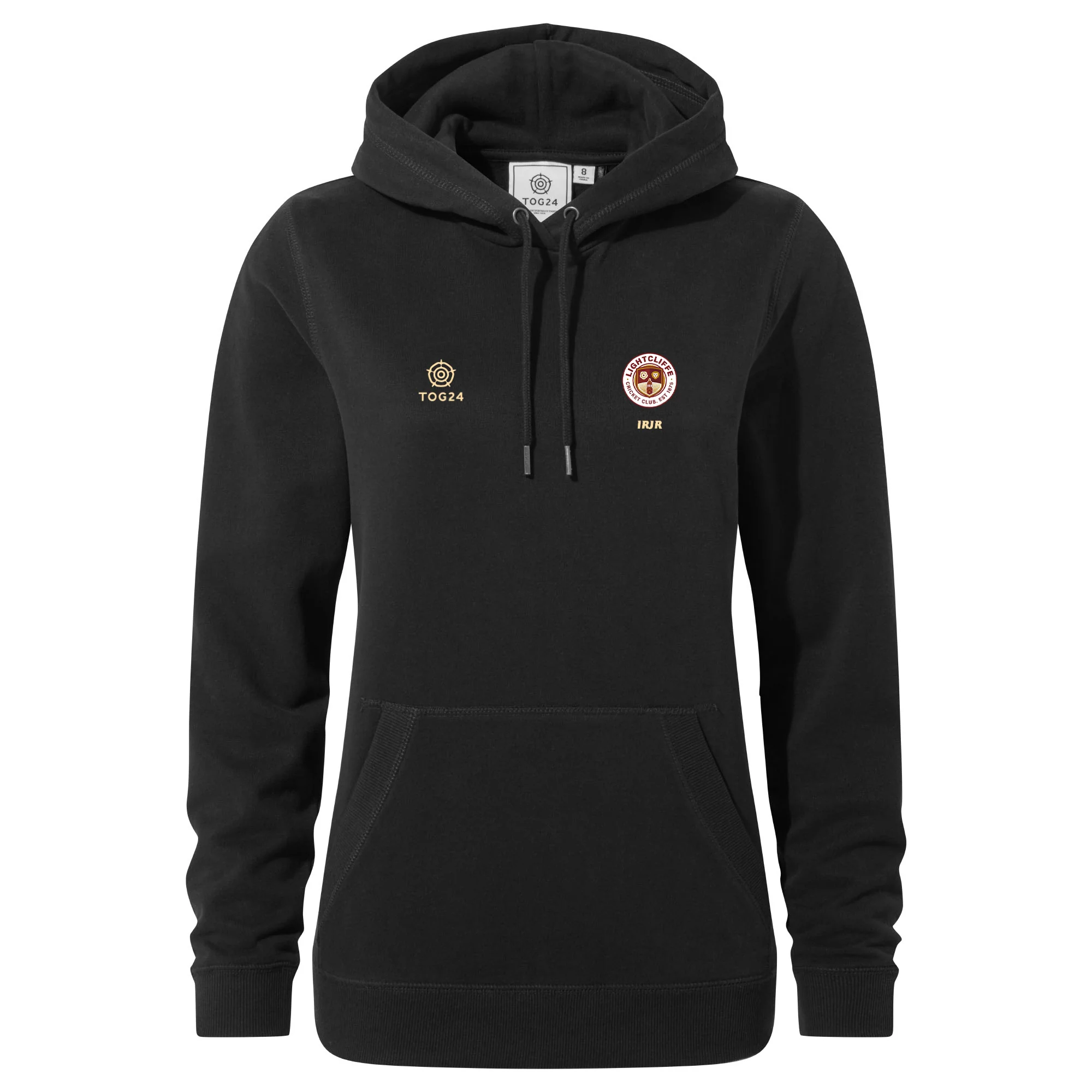 Lightcliffe CC Womens - Wyke Hoody Black - Image 2