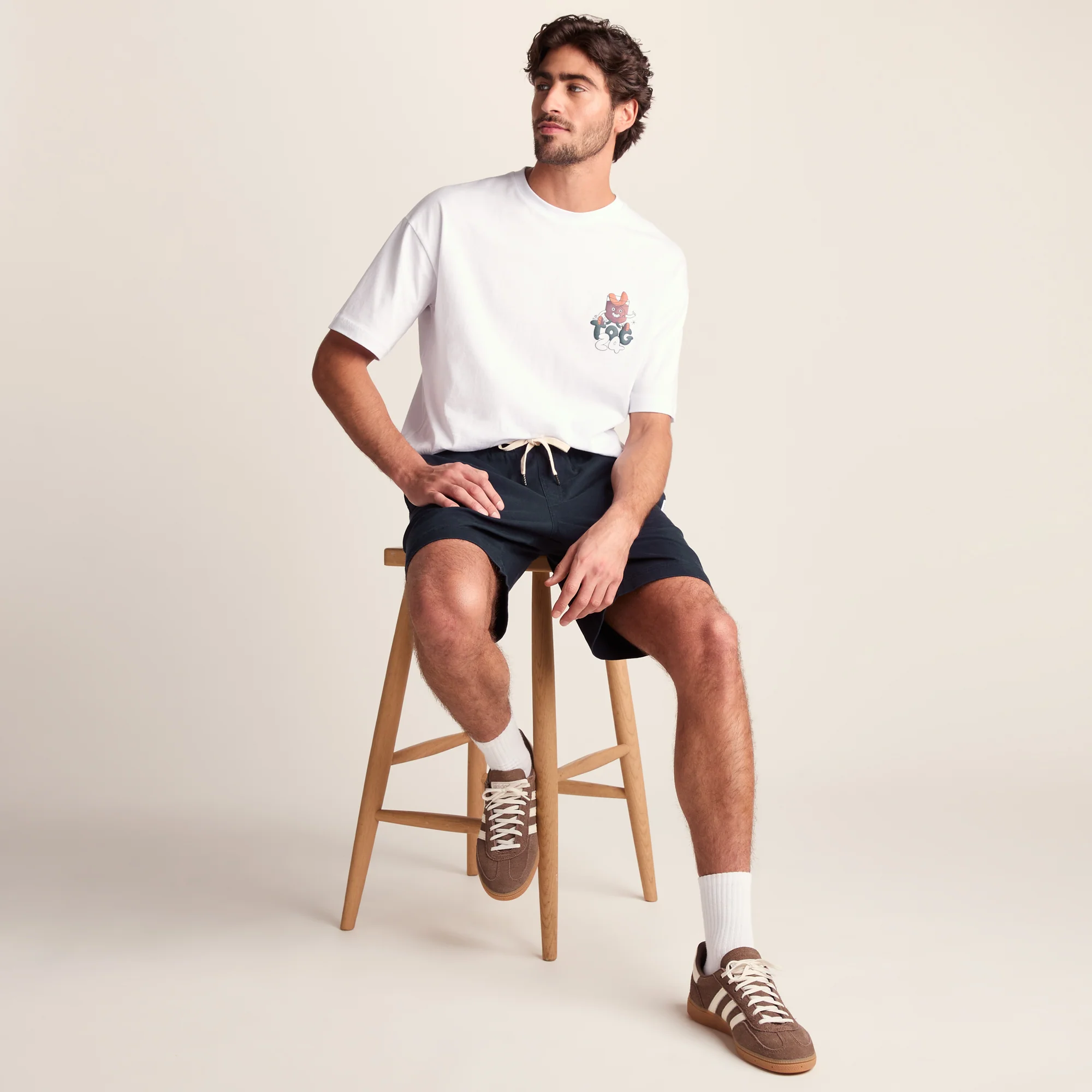 Loredo Mens Shorts - Dark Indigo - Image 4