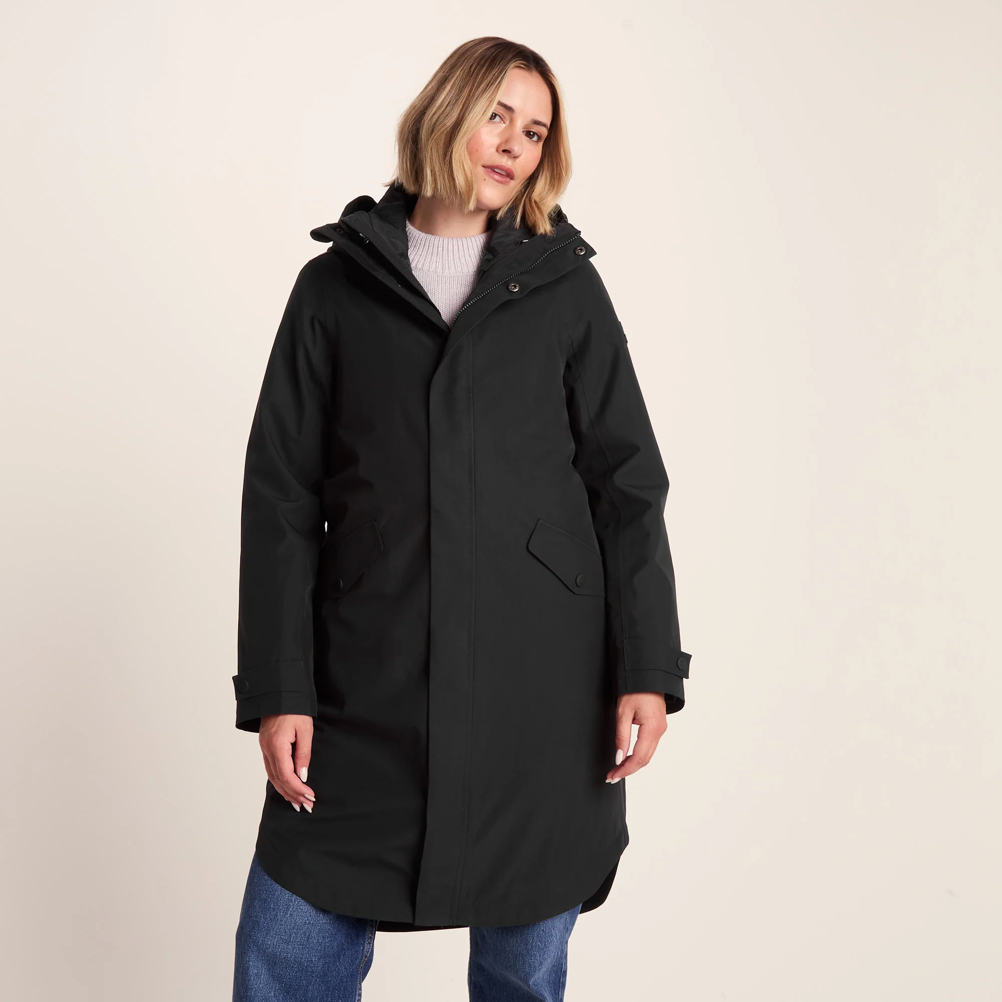 Lyra Womens Waterproof 3in1 Jacket - Black - Image 2