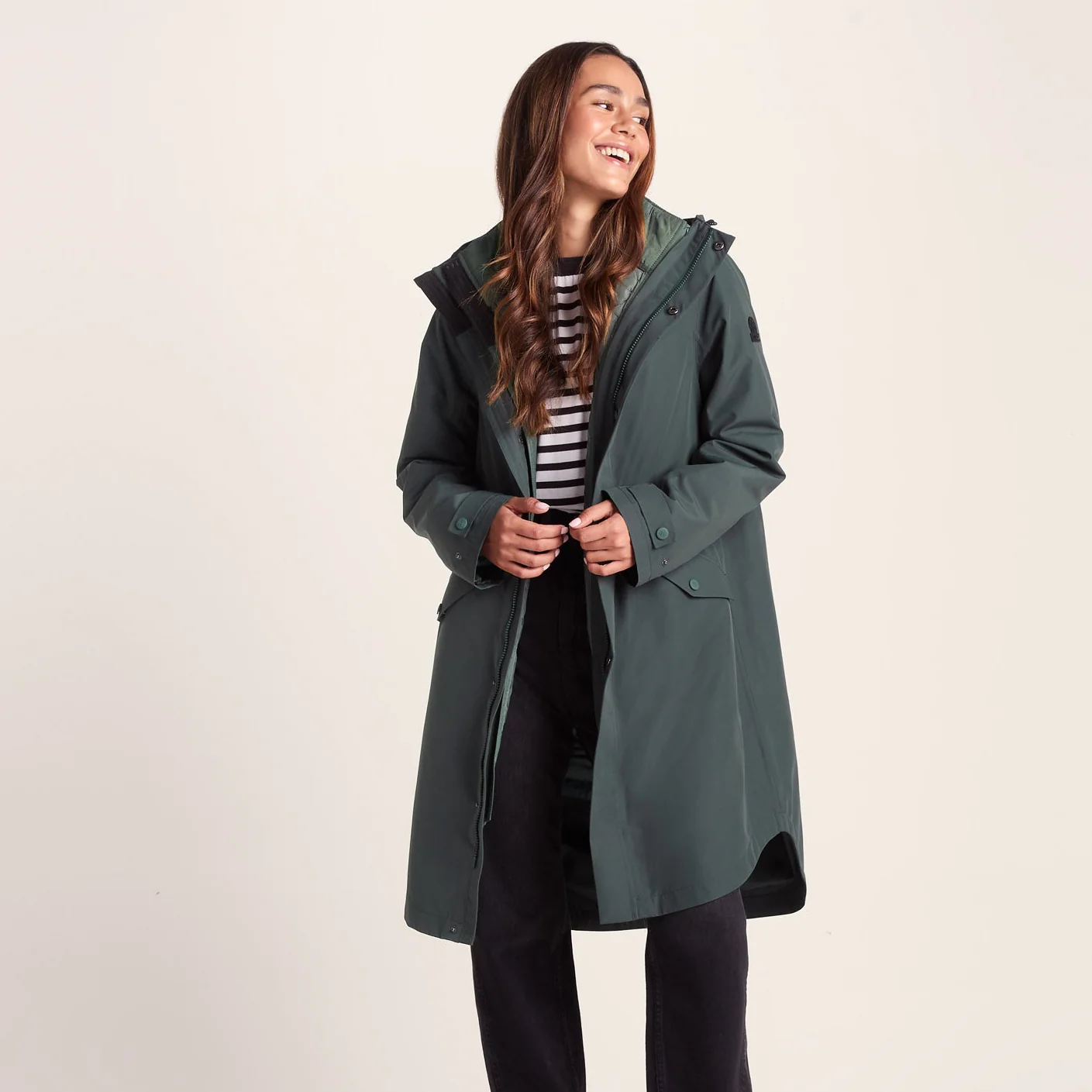 Lyra Womens Waterproof 3in1 Jacket - Racing Green