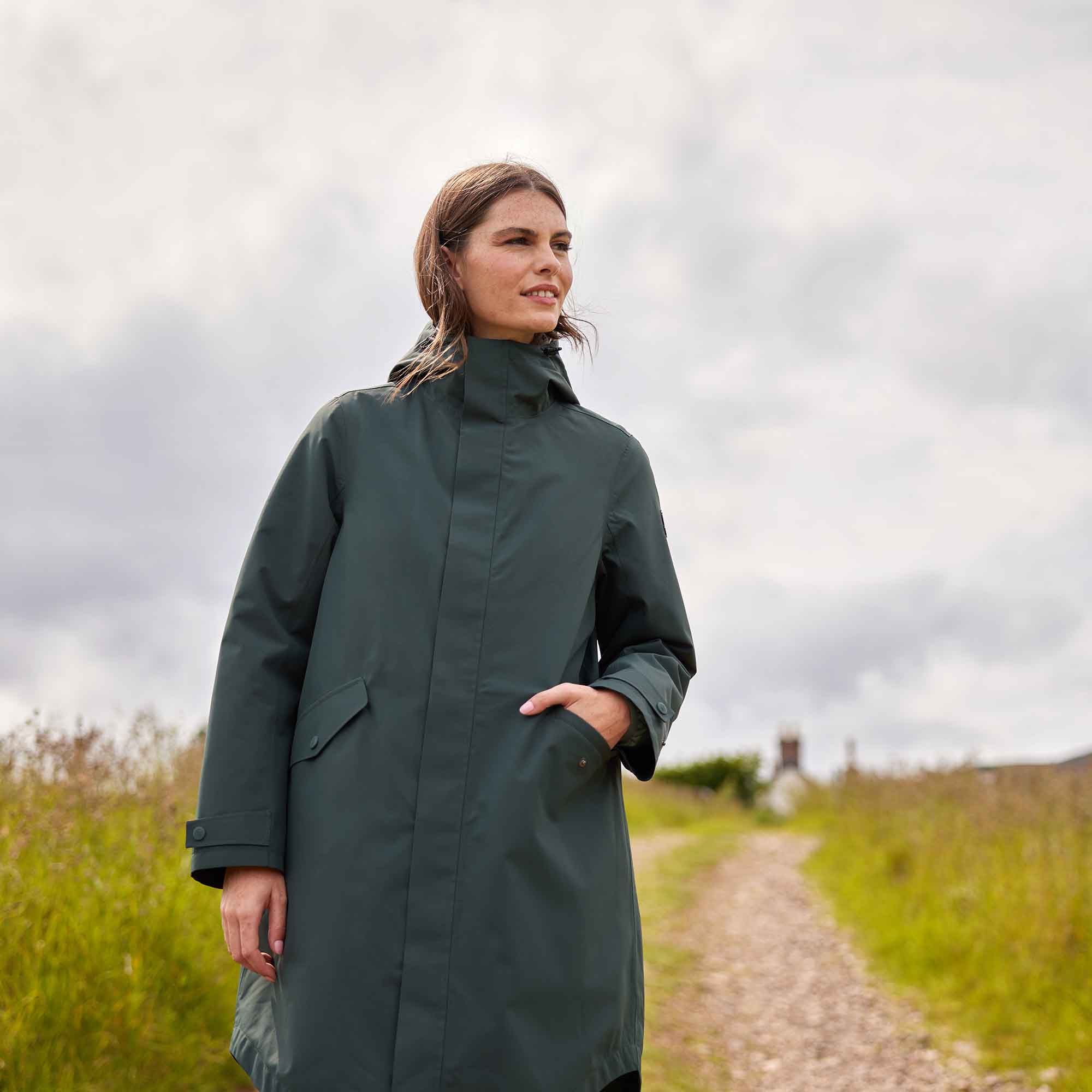 Lyra Womens Waterproof 3in1 Jacket - Racing Green - Image 5