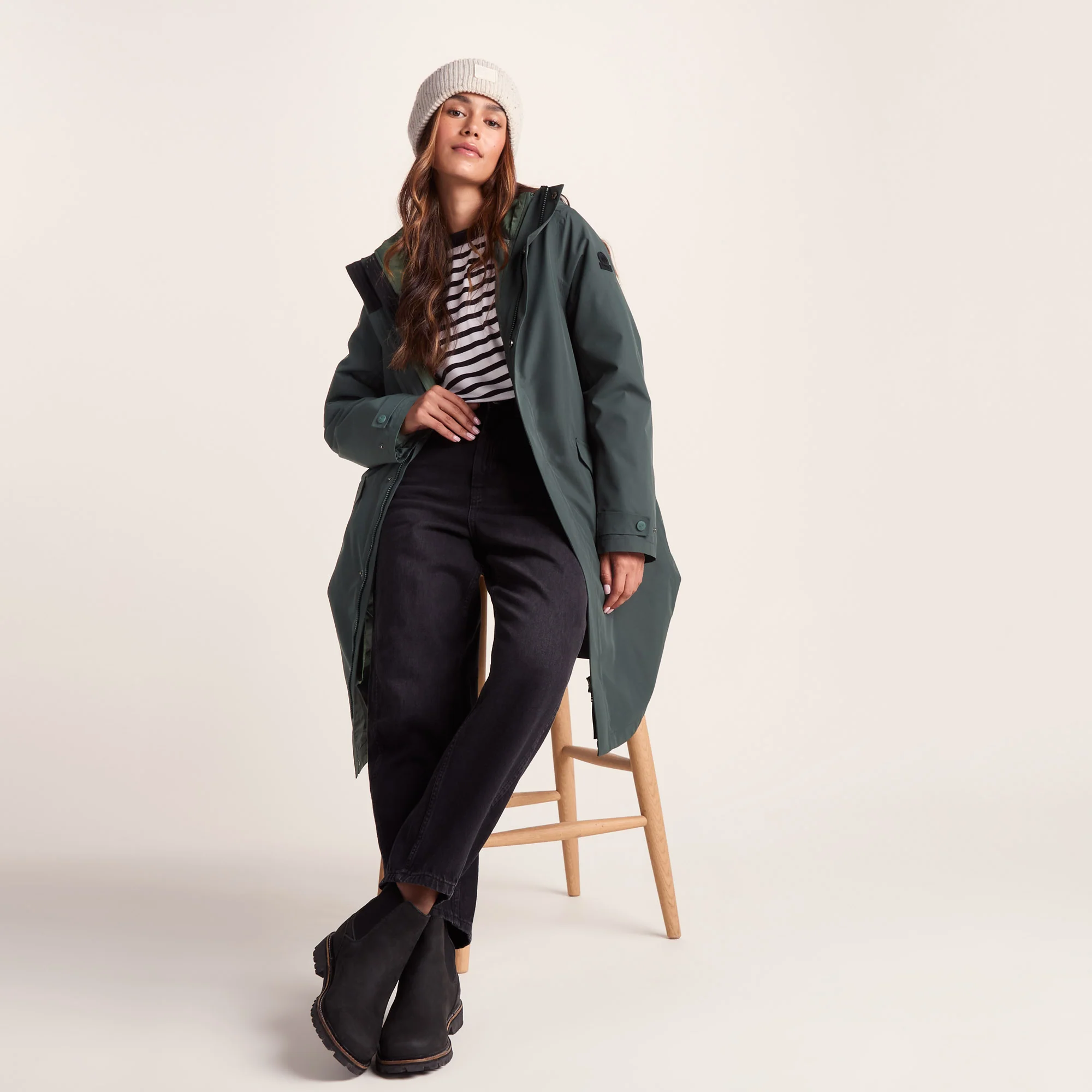 Lyra Womens Waterproof 3in1 Jacket - Racing Green - Image 7