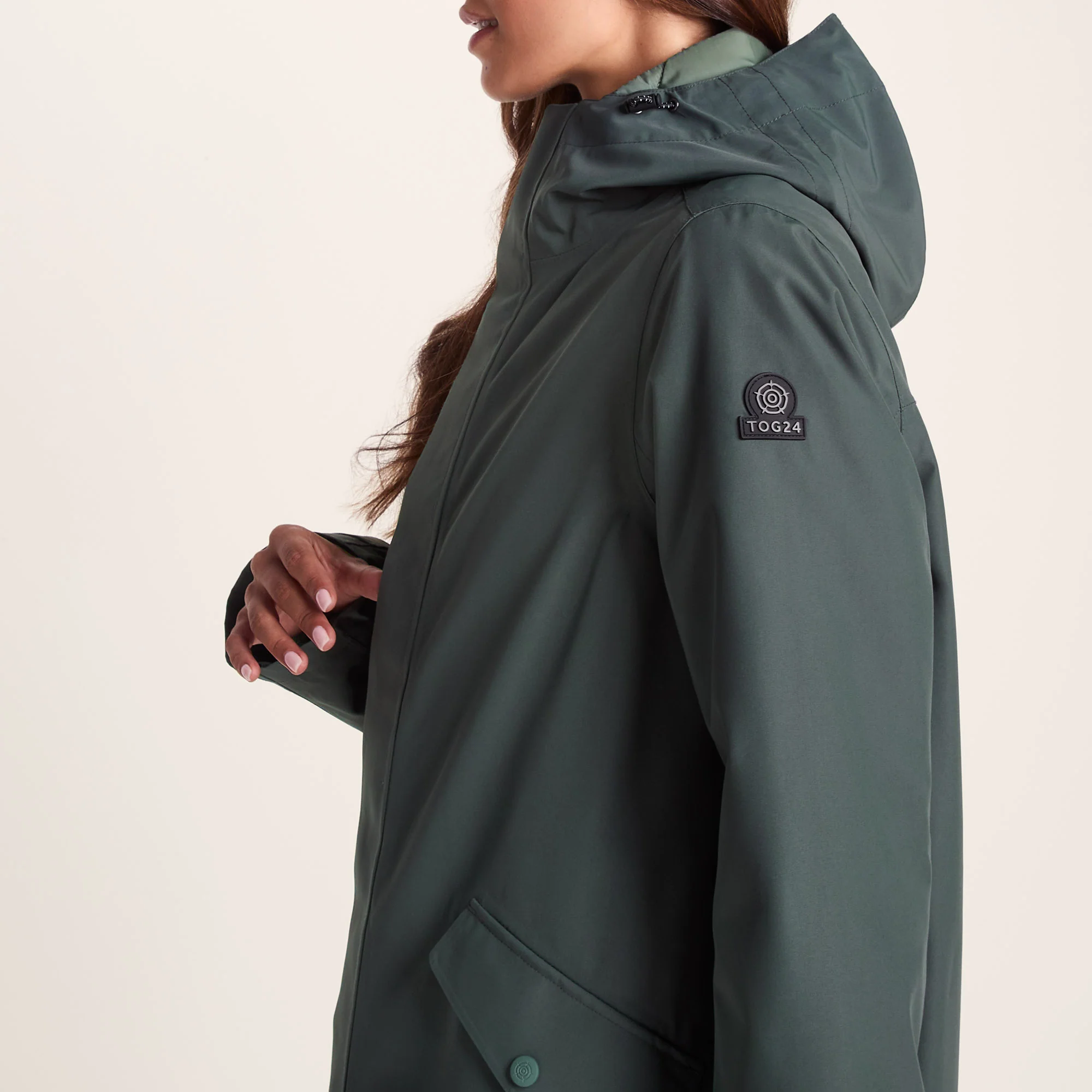 Lyra Womens Waterproof 3in1 Jacket - Racing Green - Image 8