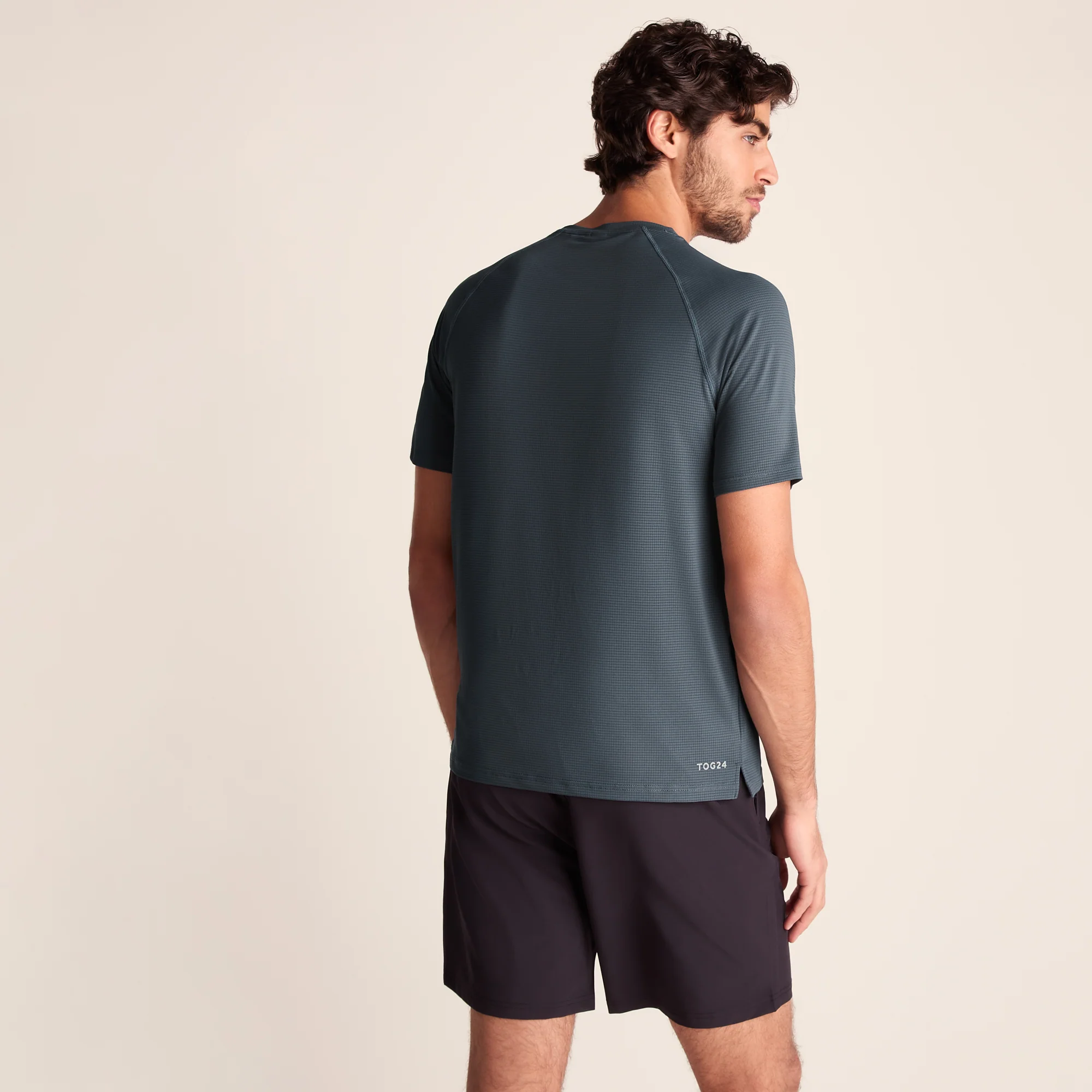 Maddox Mens Short Sleeve Performance T-Shirt - Aegean Teal - Image 4