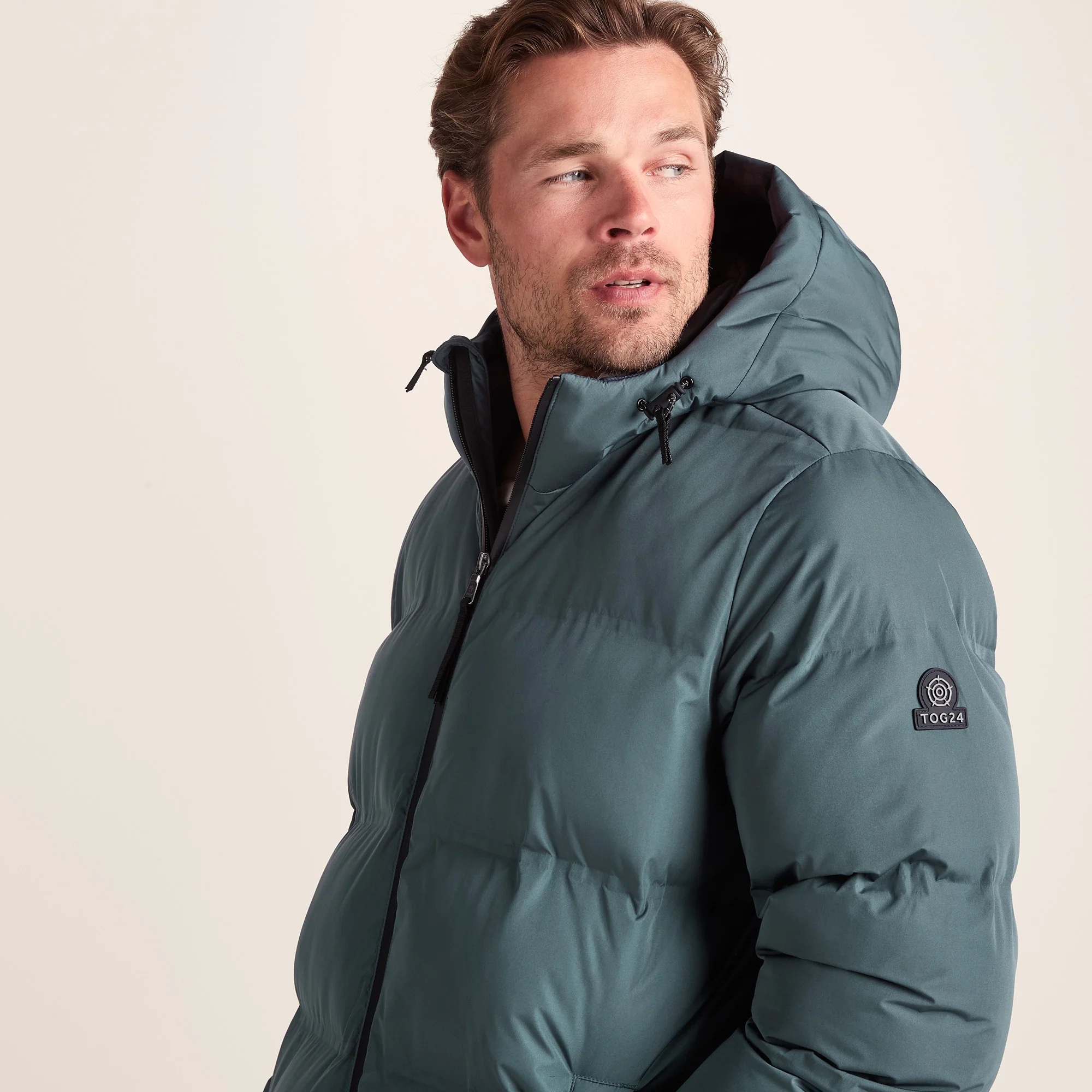 Menka Mens Shower Resistant Insulated Jacket - Graphite - Image 6