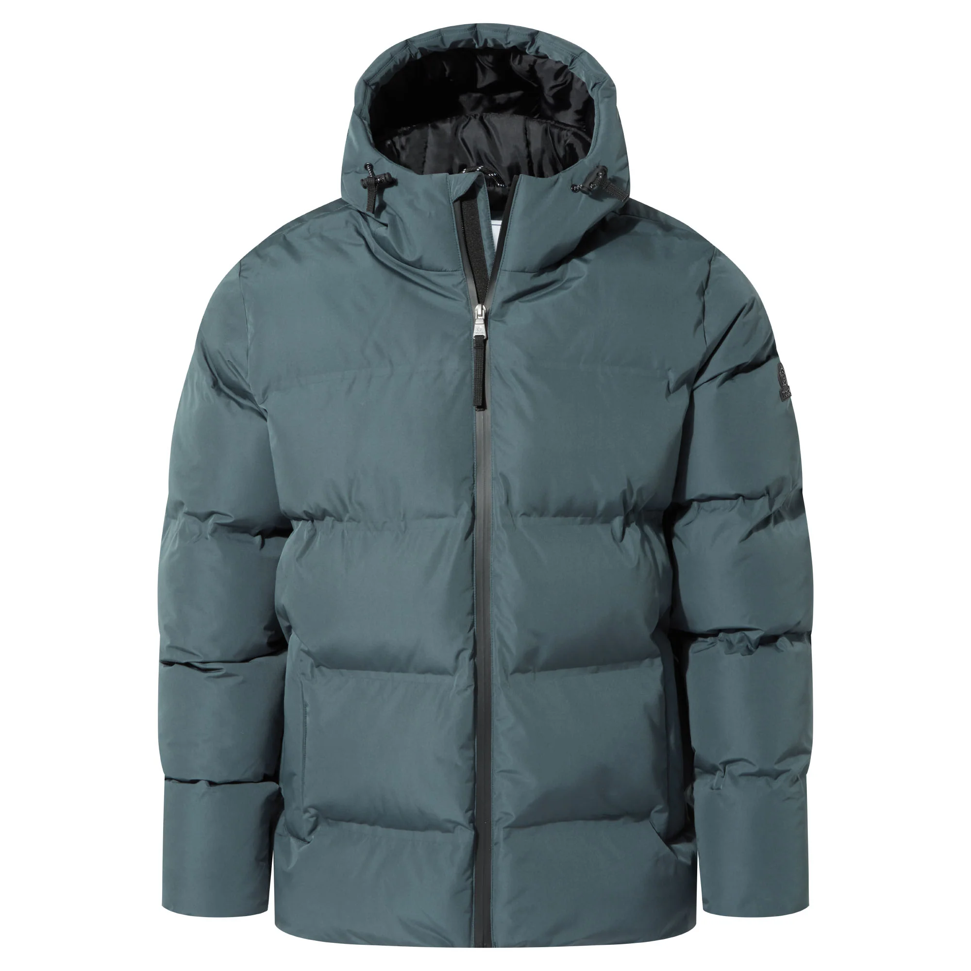 Menka Mens Shower Resistant Insulated Jacket - Graphite - Image 7