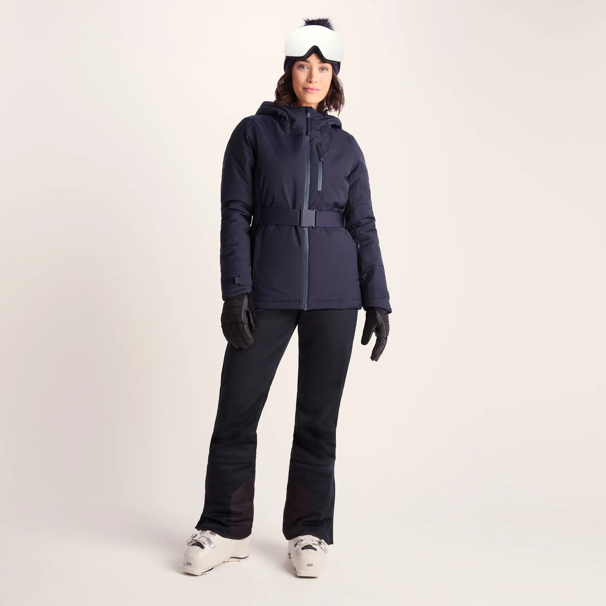 Meribel Womens Performance Waterproof Ski Jacket - Oxford Blue