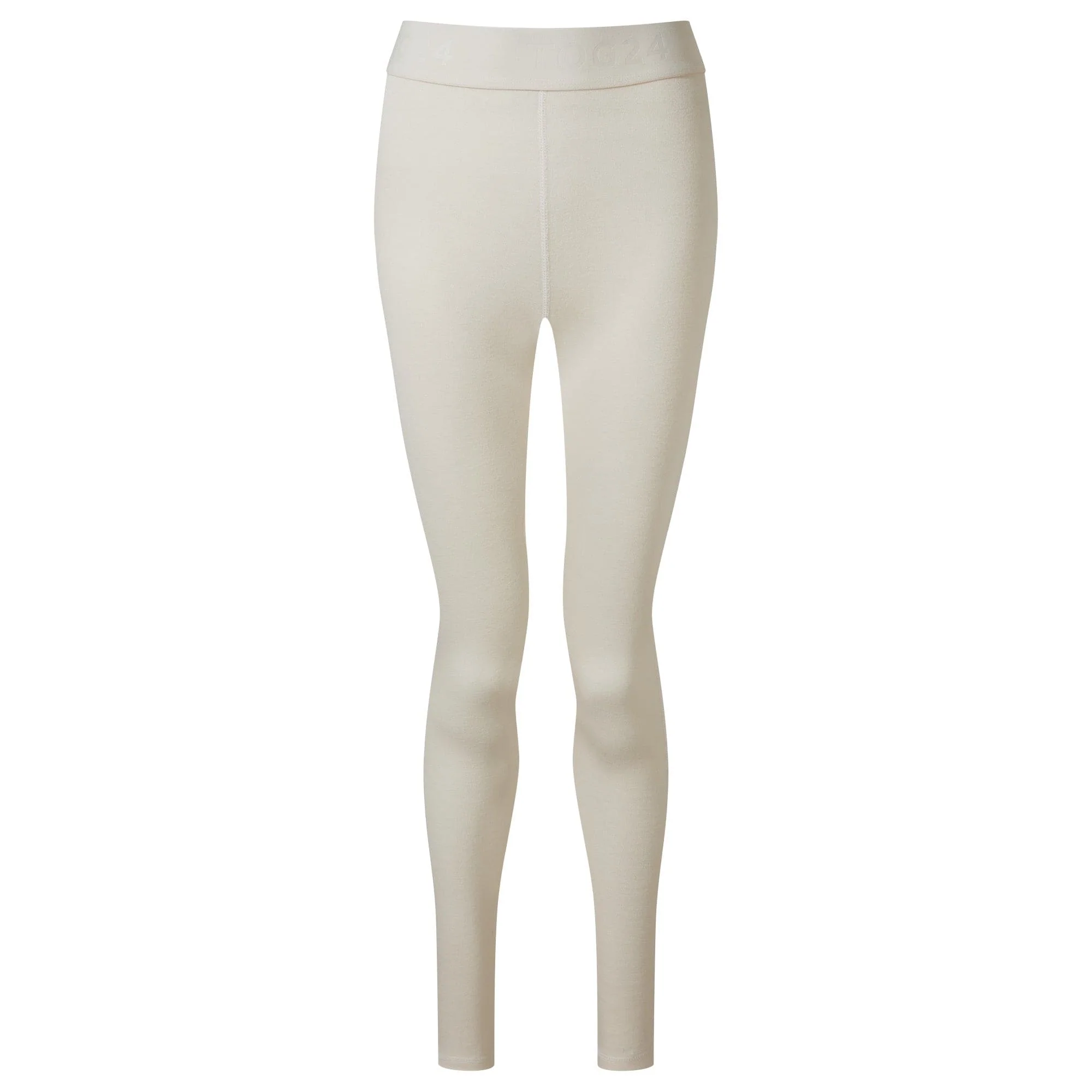 Meru Womens Cashmere Touch Base Layer Leggings - Off White - Image 6