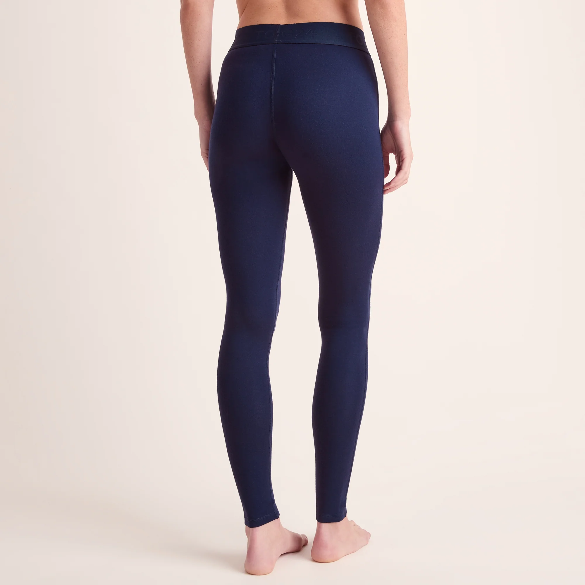 Meru Womens Cashmere Touch Base Layer Leggings - Oxford Blue - Image 3