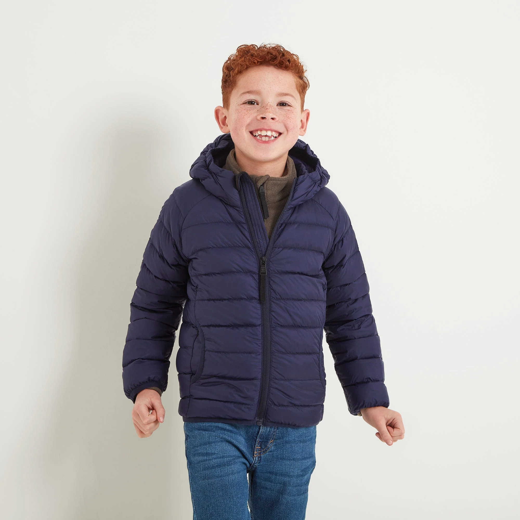 Midsley Kids Down Jacket - Navy - Image 7