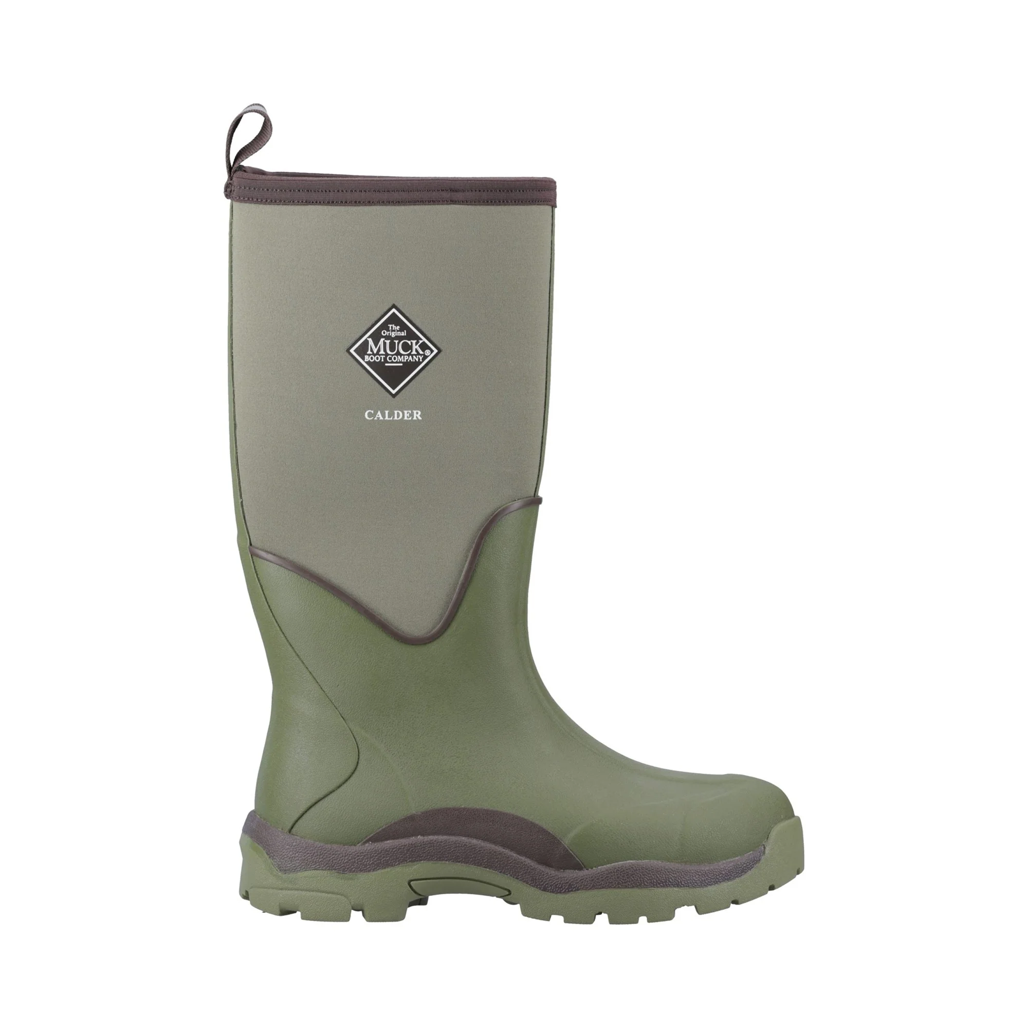 Muck Boots Calder Mens Wellington - Olive - Image 5