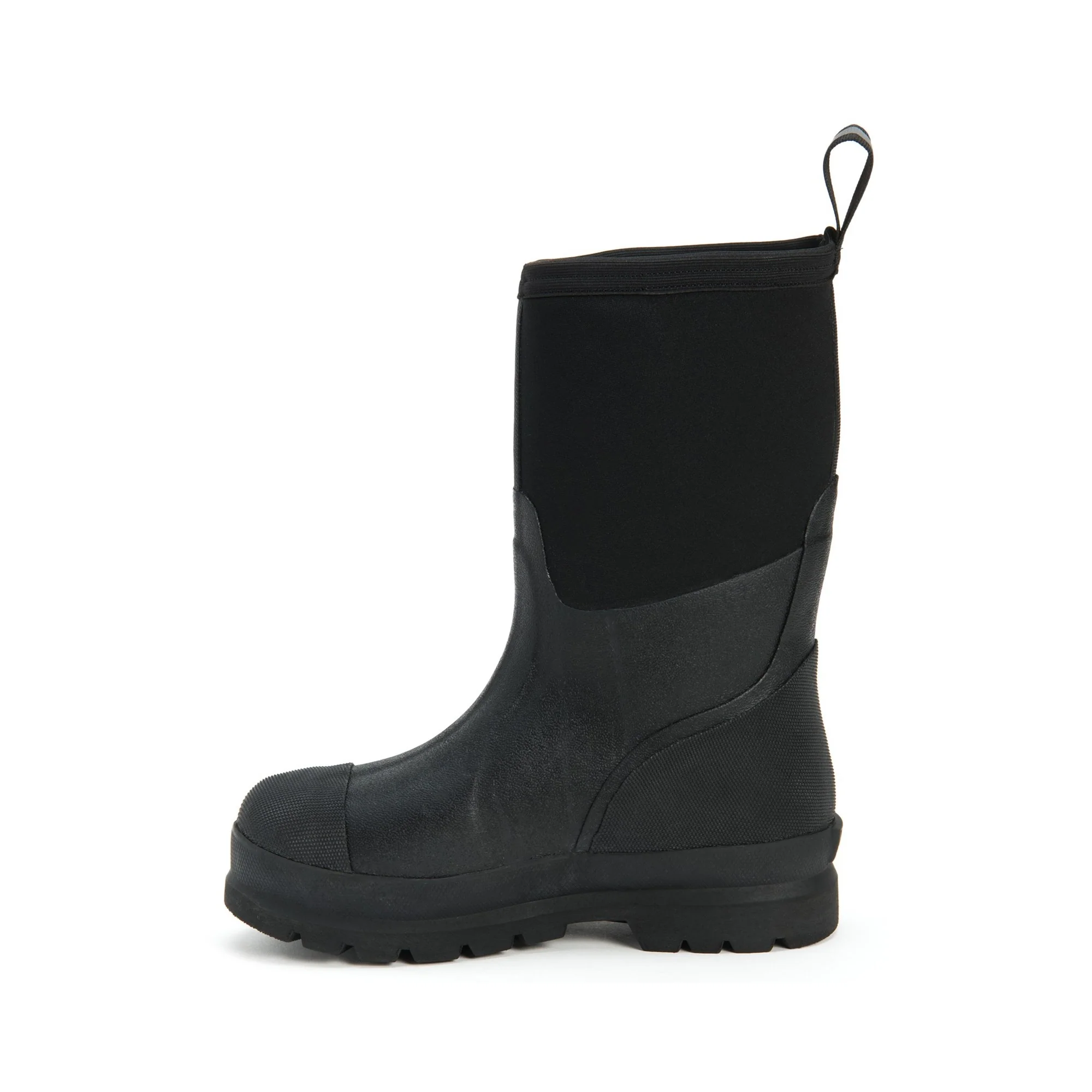 Muck Boots Chore Classic Mid Patterned Unisex Wellington - Black - Image 7