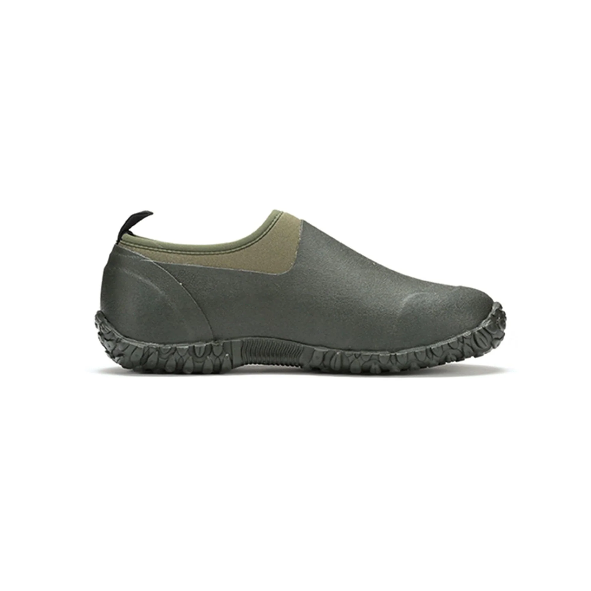 Muck Boots Muckster II Low All Purpose Lightweight Mens Shoe - Black/Moss - Image 5