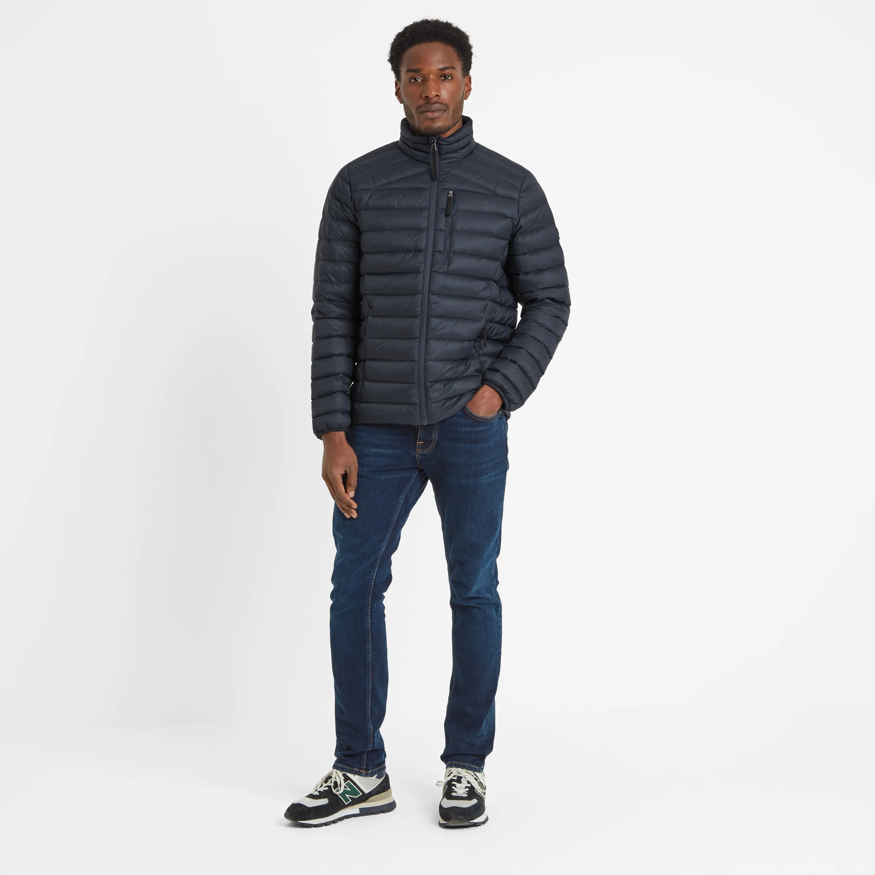 North Mens RDS Certified Down Jacket - Dark Indigo - Image 2