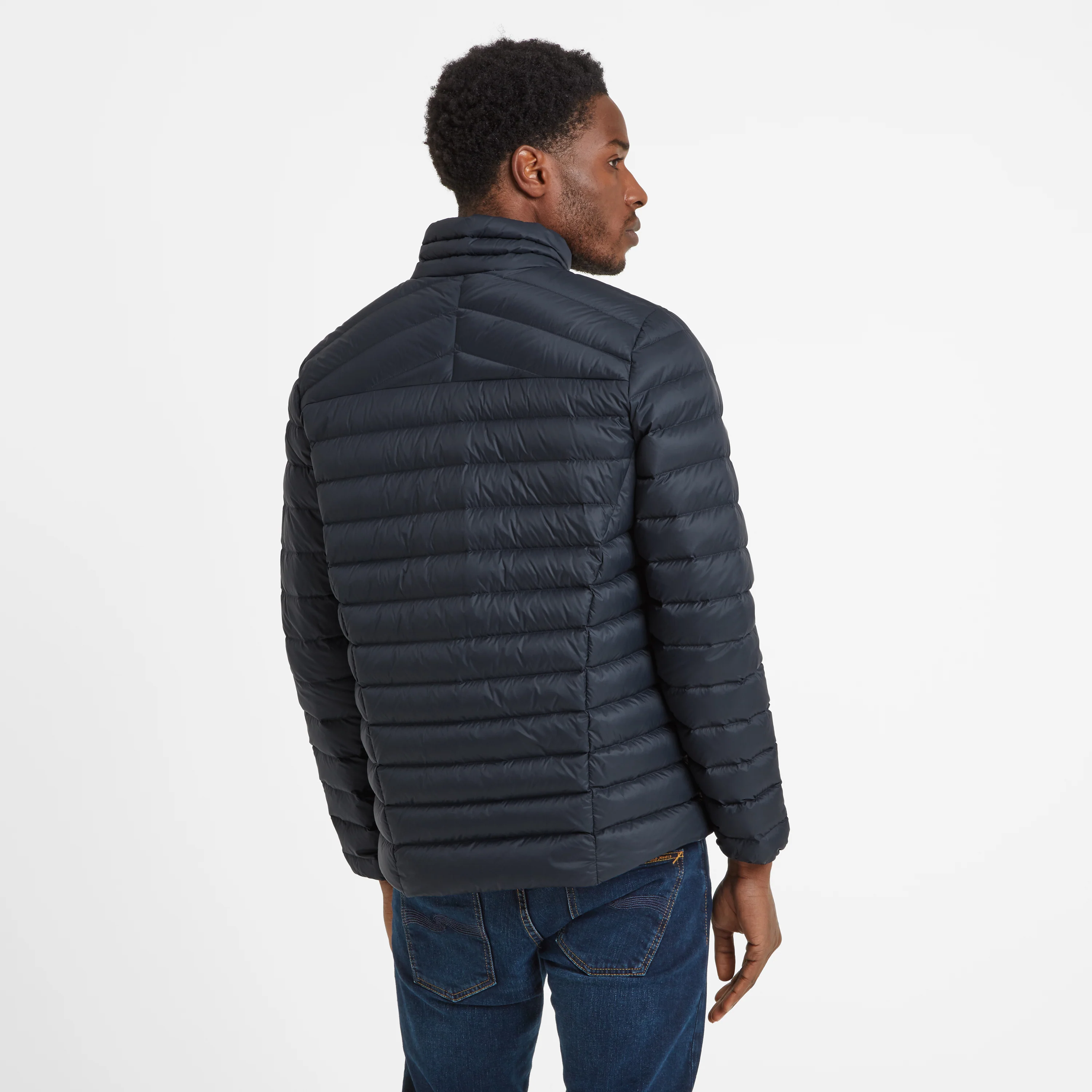 North Mens RDS Certified Down Jacket - Dark Indigo - Image 3