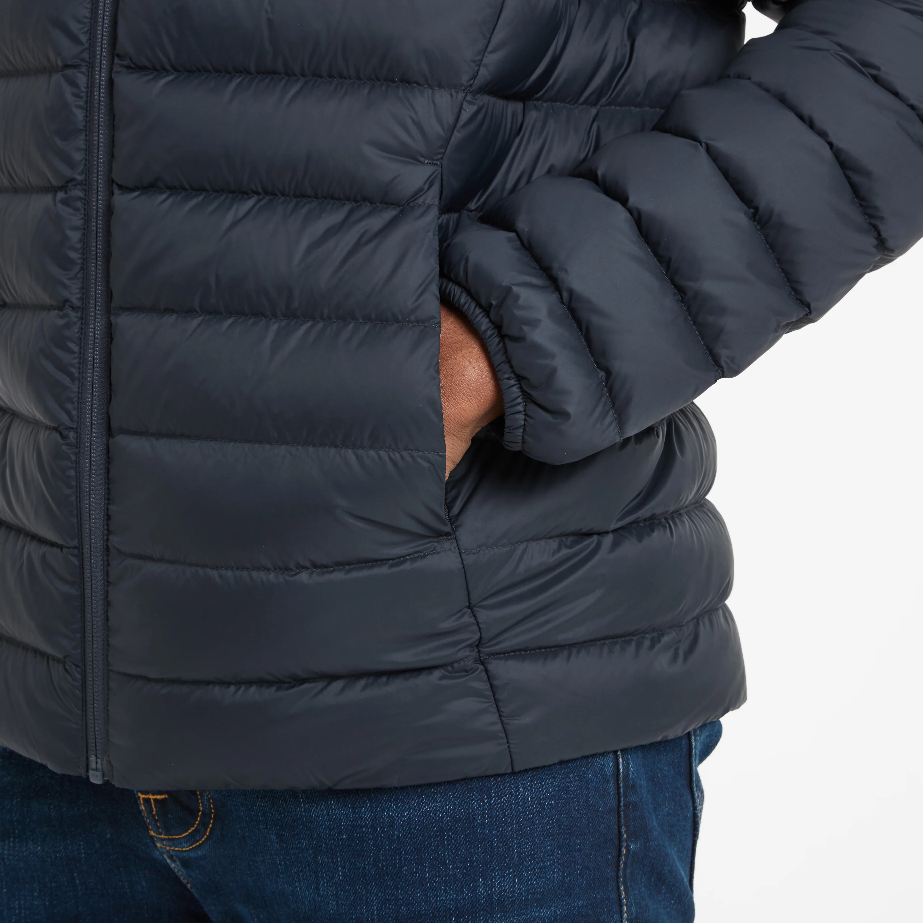 North Mens RDS Certified Down Jacket - Dark Indigo - Image 5