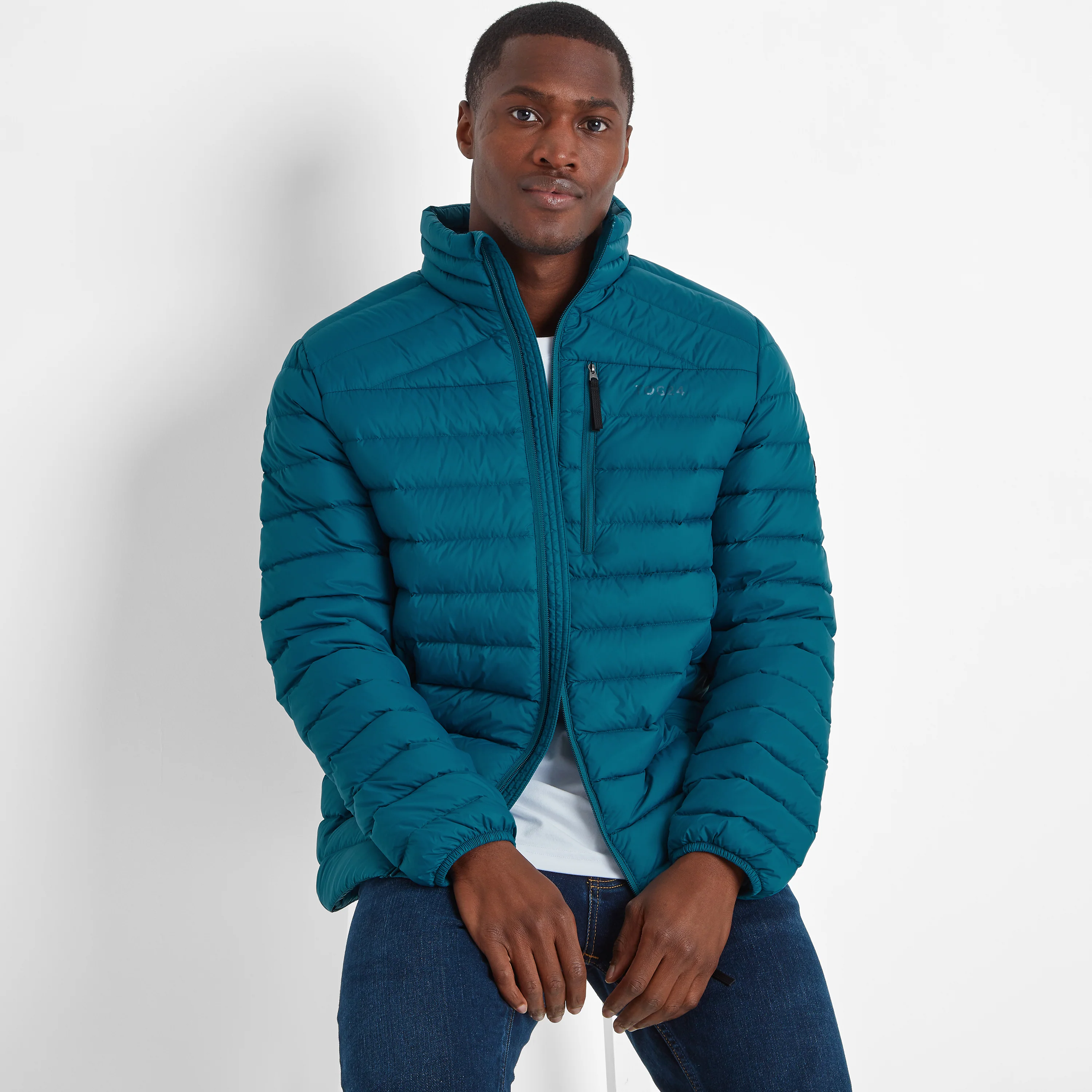 North Mens RDS Certified Down Jacket - Sailor Blue - Image 5