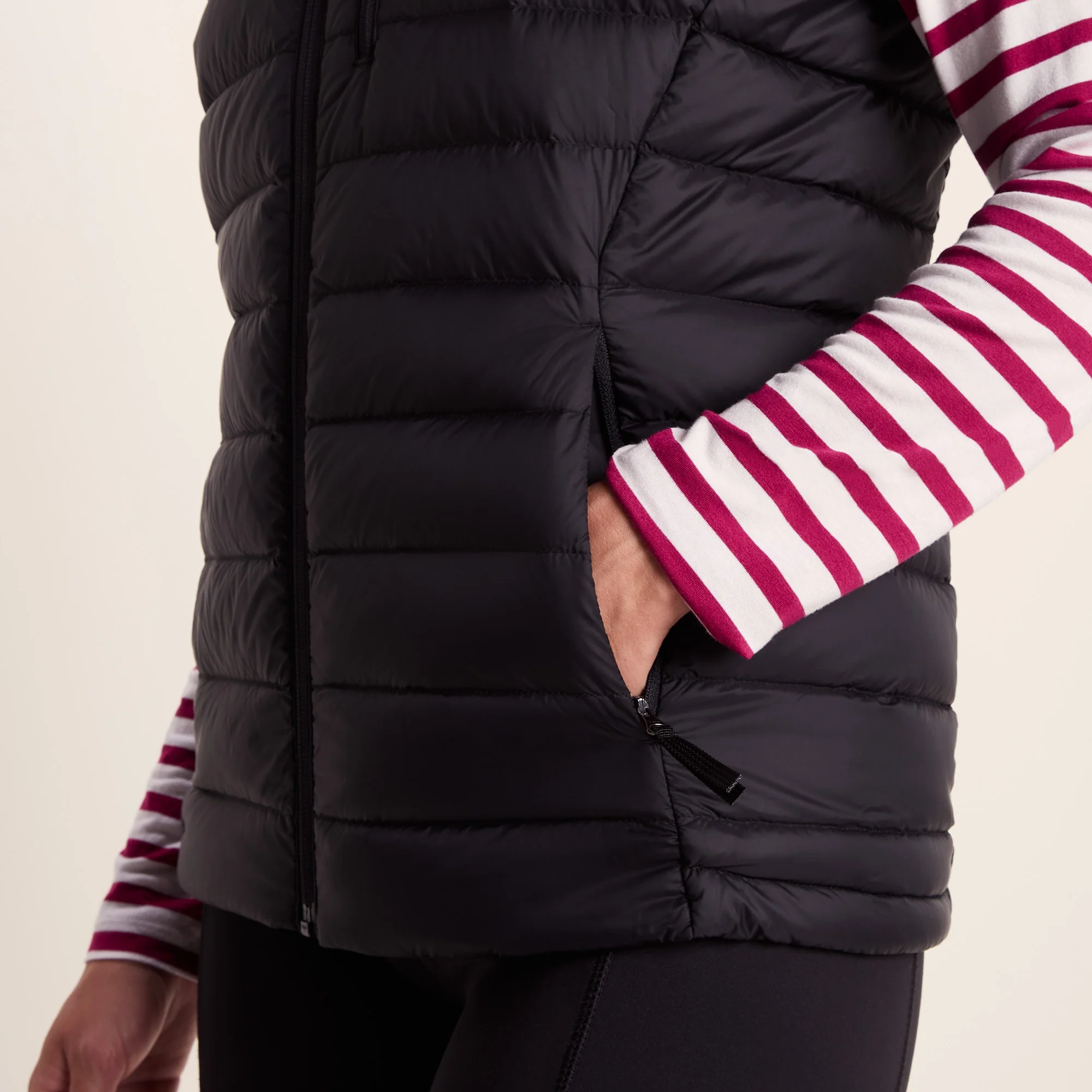North Womens RDS Certified Down Gilet - Black - Image 6
